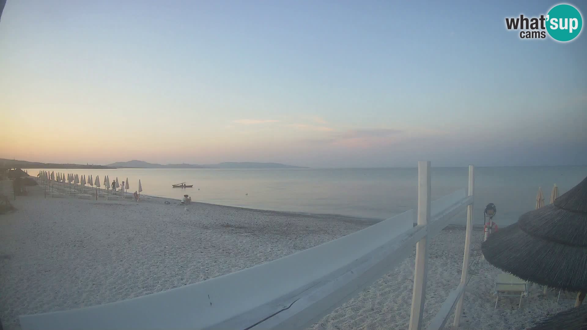 Livecam plage Le Saline Stintino | Sardaigne