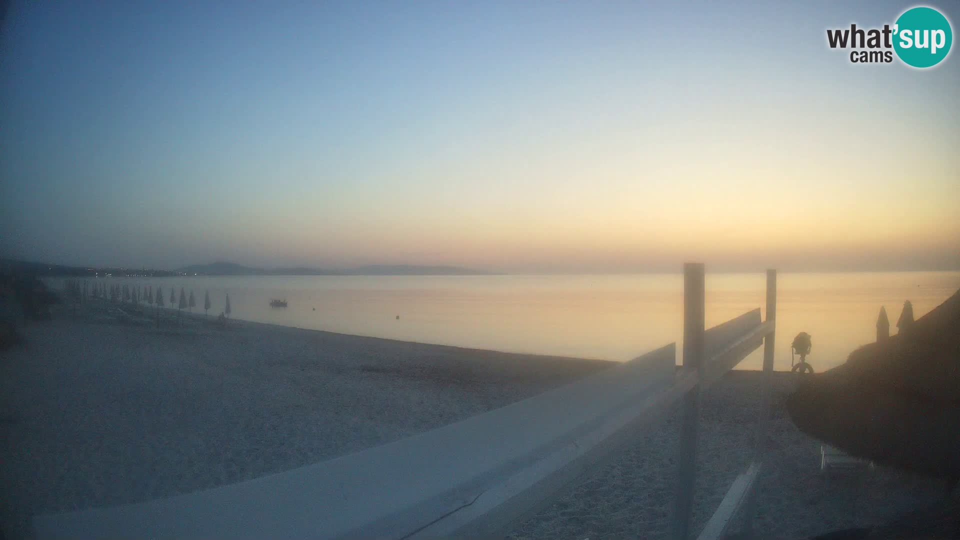 Spletna kamera plaža Le Saline Stintino | Sardinija