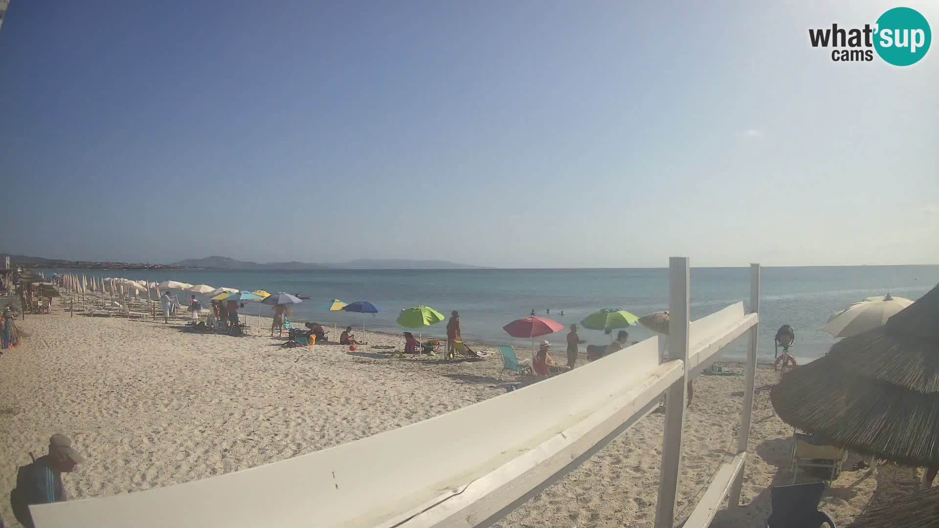 Spletna kamera plaža Le Saline Stintino | Sardinija