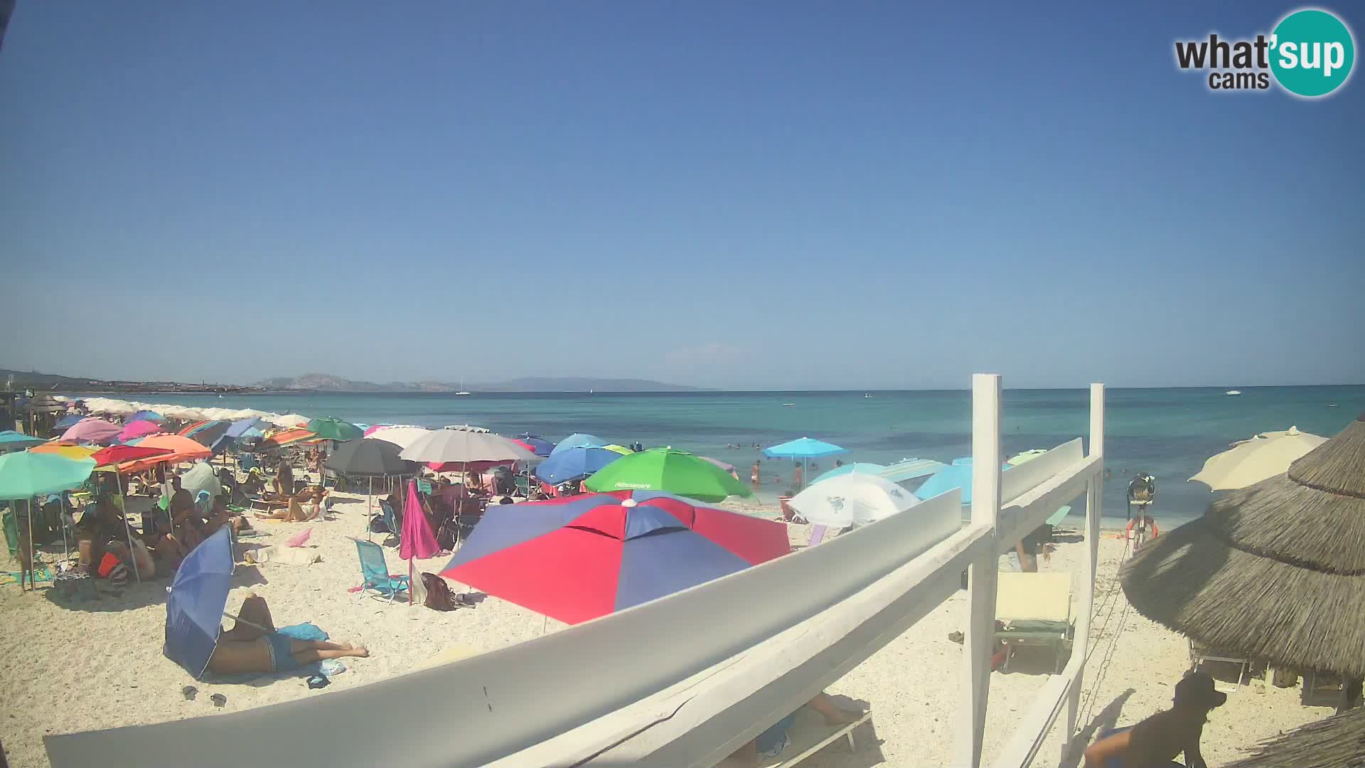Spletna kamera plaža Le Saline Stintino | Sardinija