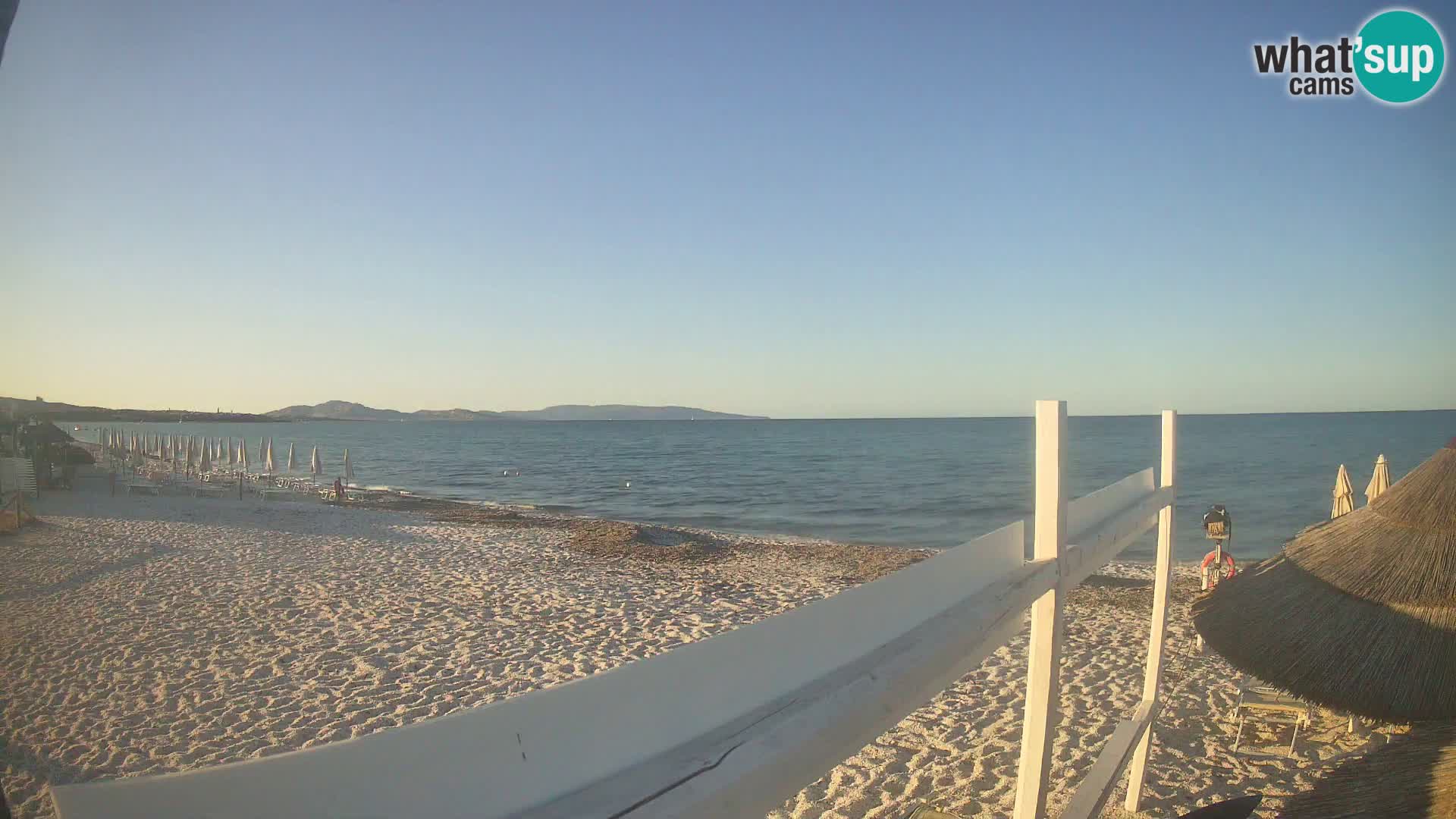 Livecam plage Le Saline Stintino | Sardaigne