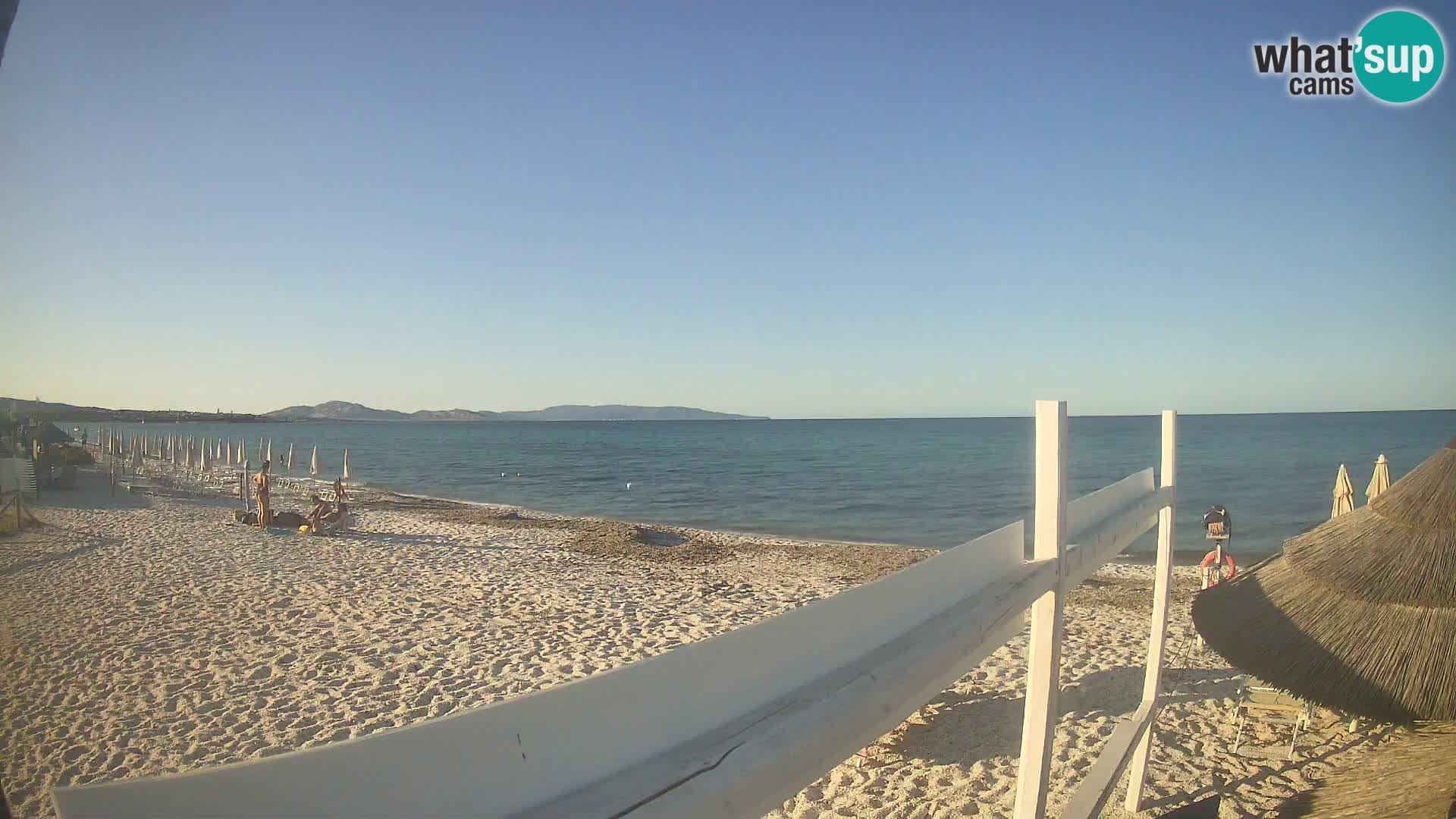 Livecam plage Le Saline Stintino | Sardaigne