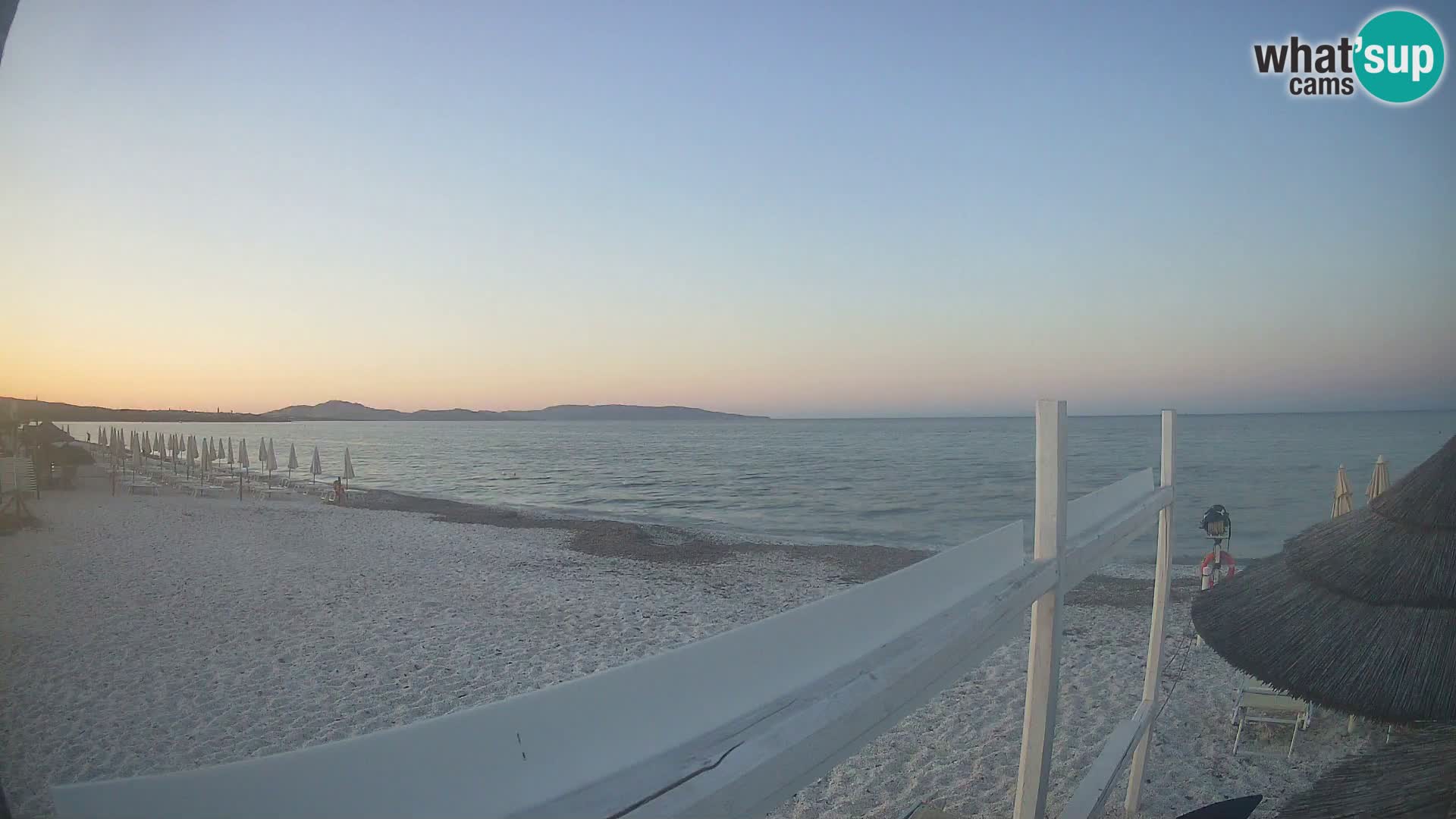 Strand Le Saline webcam Stintino | Sardinien