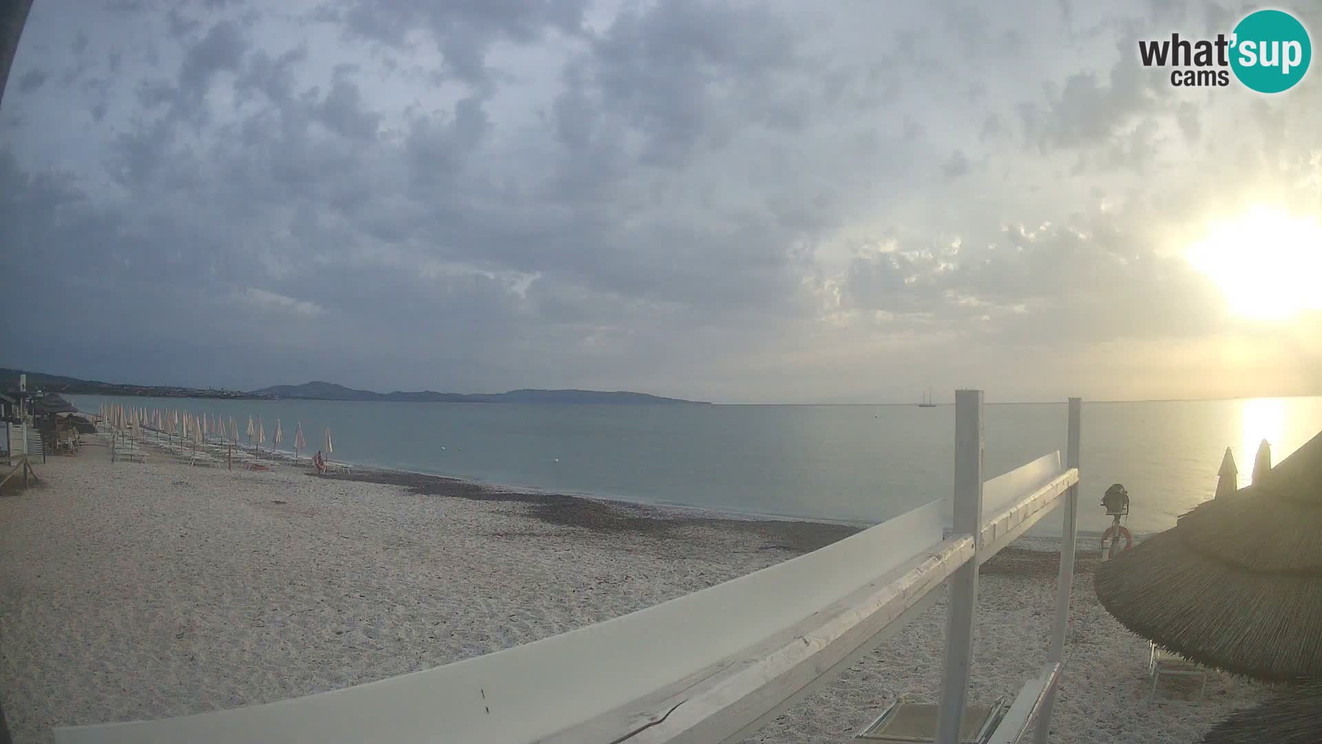 Spletna kamera plaža Le Saline Stintino | Sardinija