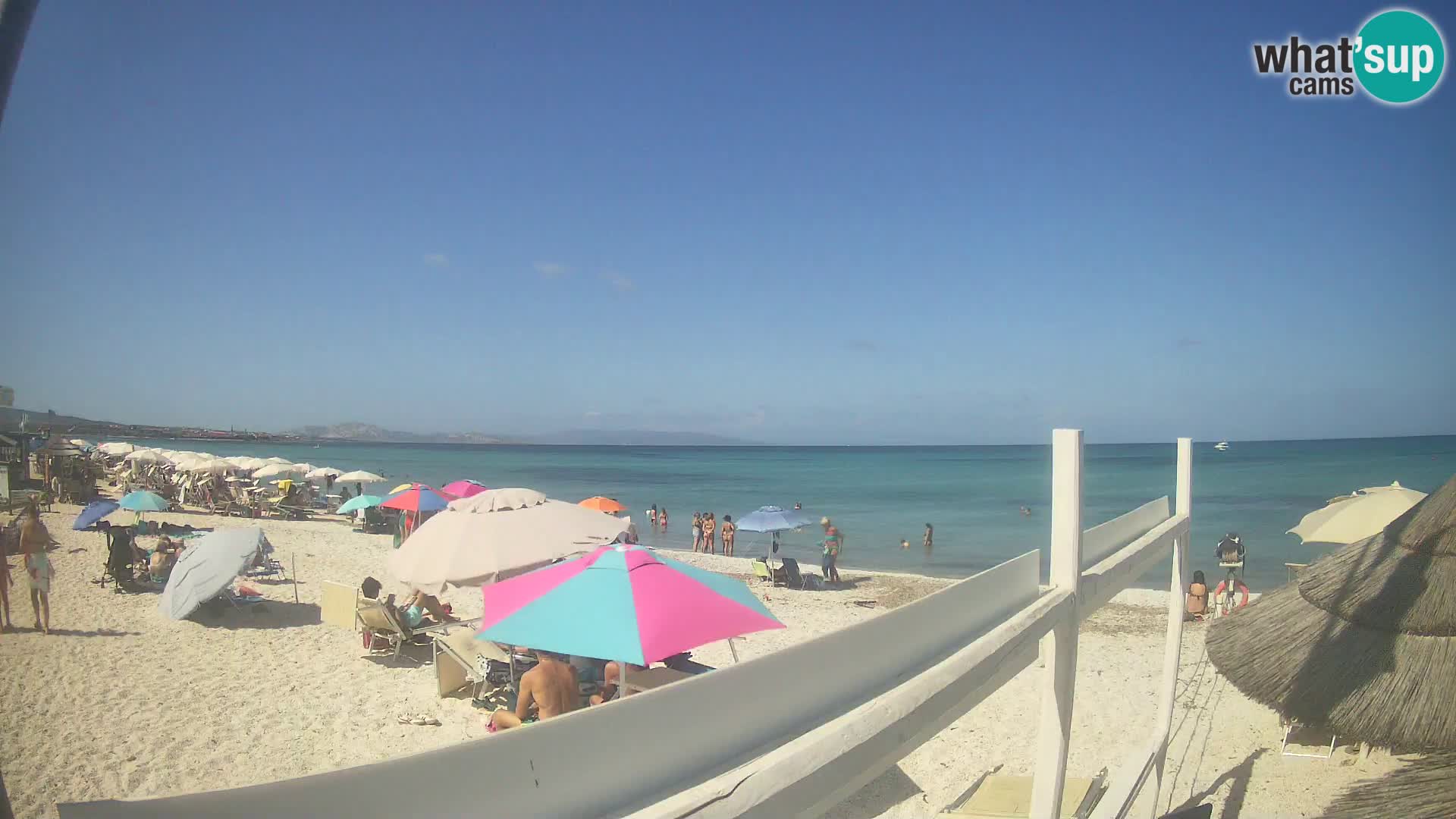Camera en vivo Playa Le Saline Stintino | Cerdeña