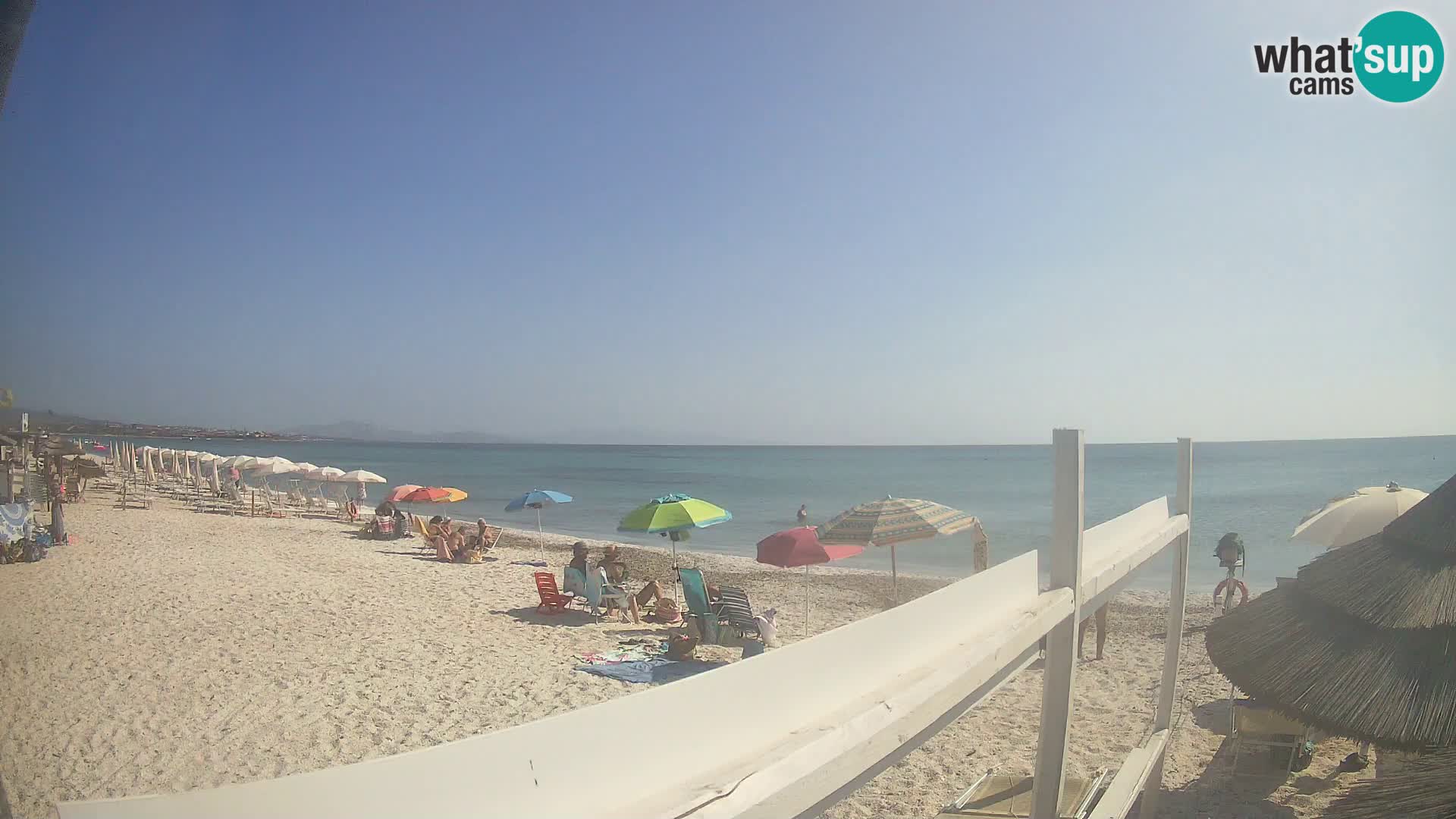 Strand Le Saline webcam Stintino | Sardinien