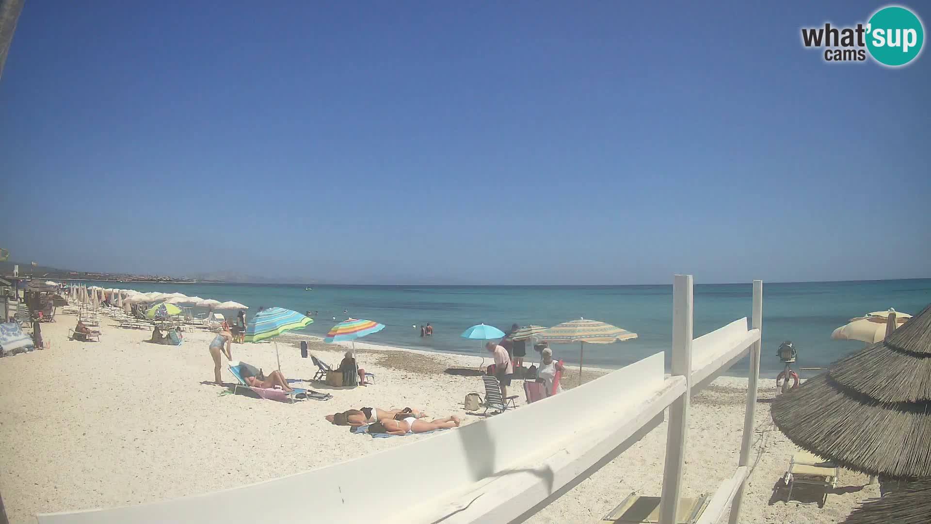 Camera en vivo Playa Le Saline Stintino | Cerdeña