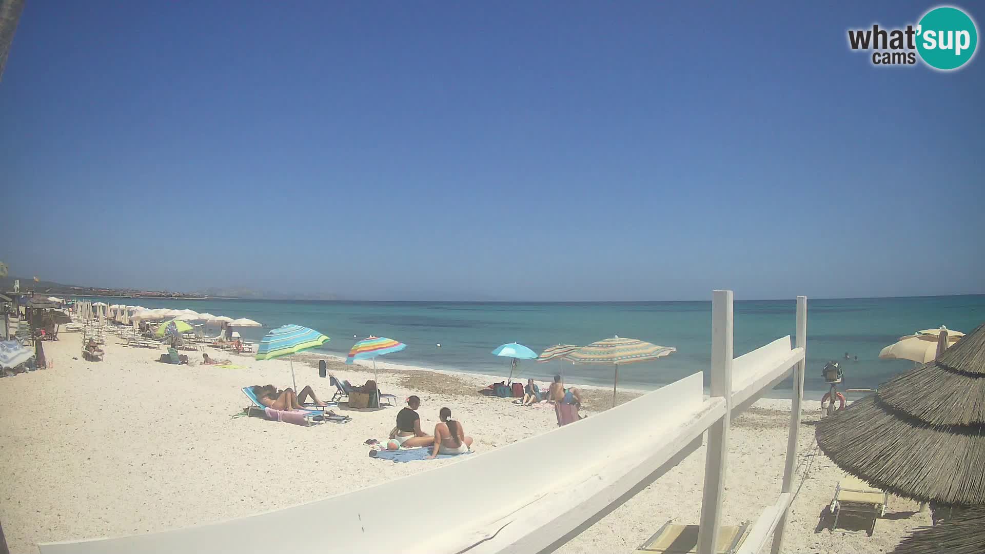 Livecam plage Le Saline Stintino | Sardaigne