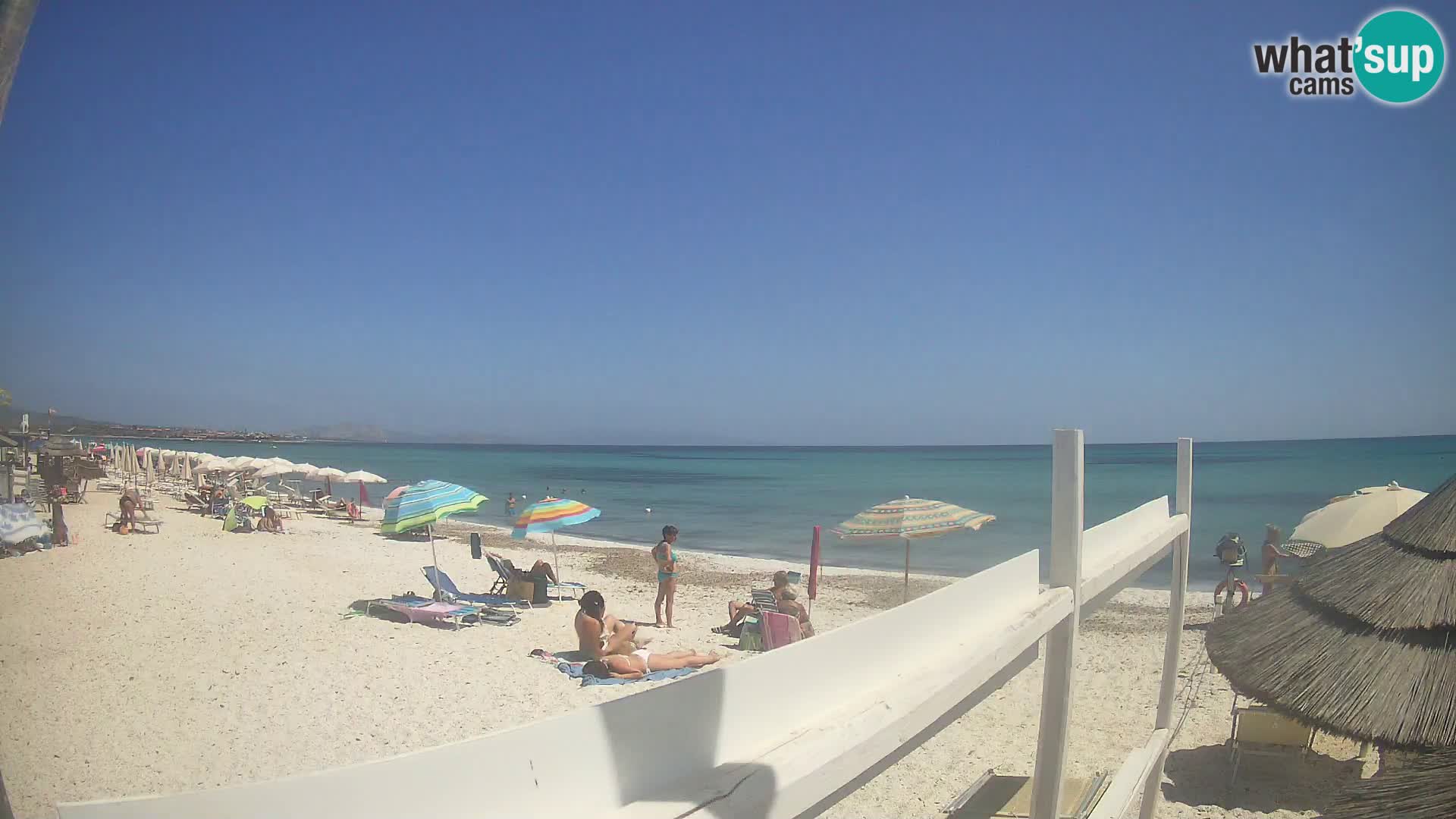 Strand Le Saline webcam Stintino | Sardinien