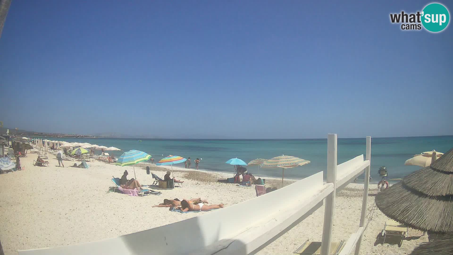 Camera en vivo Playa Le Saline Stintino | Cerdeña