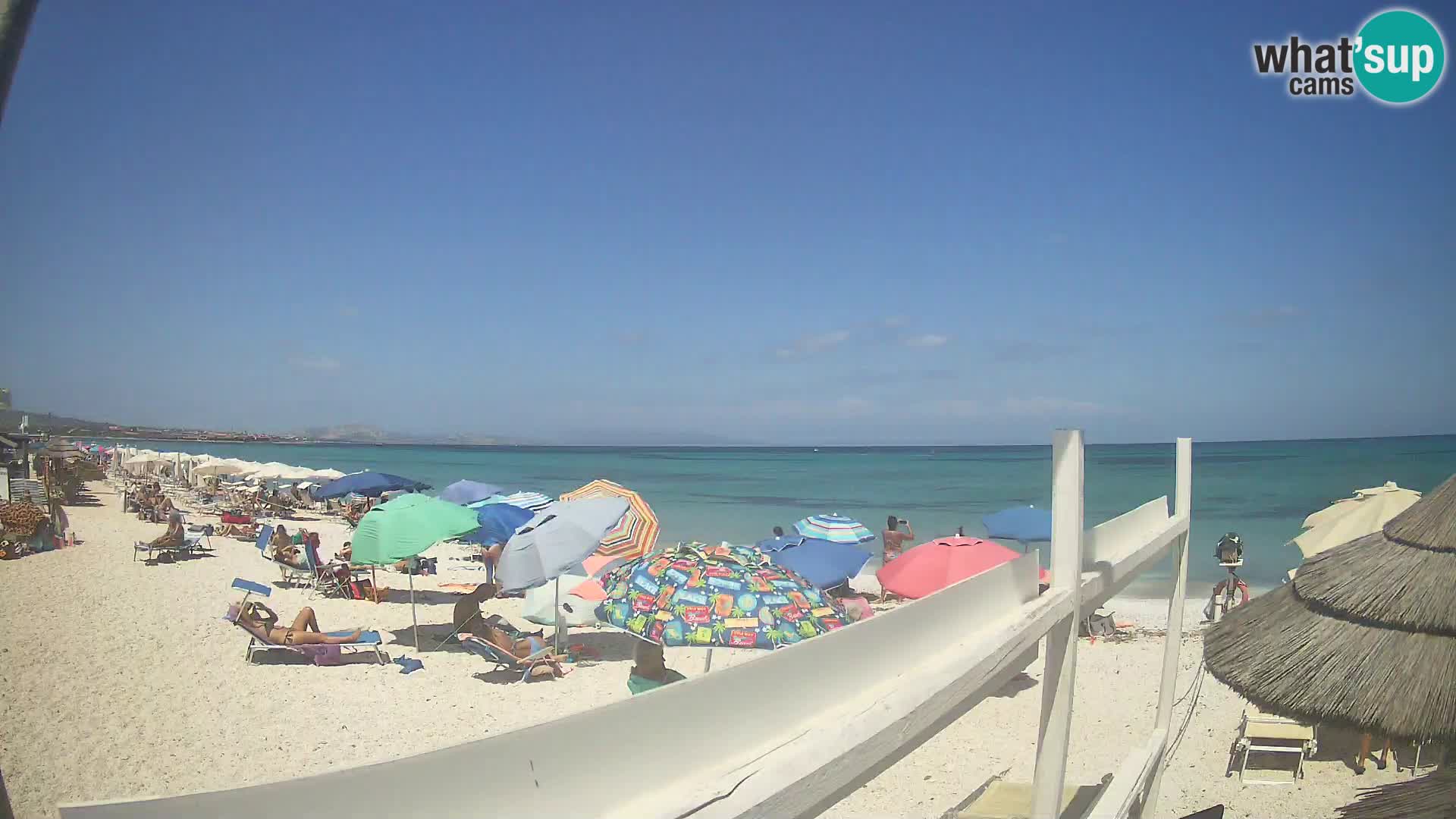 Livecam plage Le Saline Stintino | Sardaigne