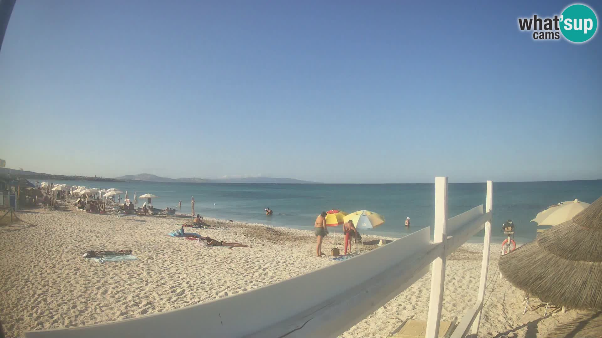 Strand Le Saline webcam Stintino | Sardinien