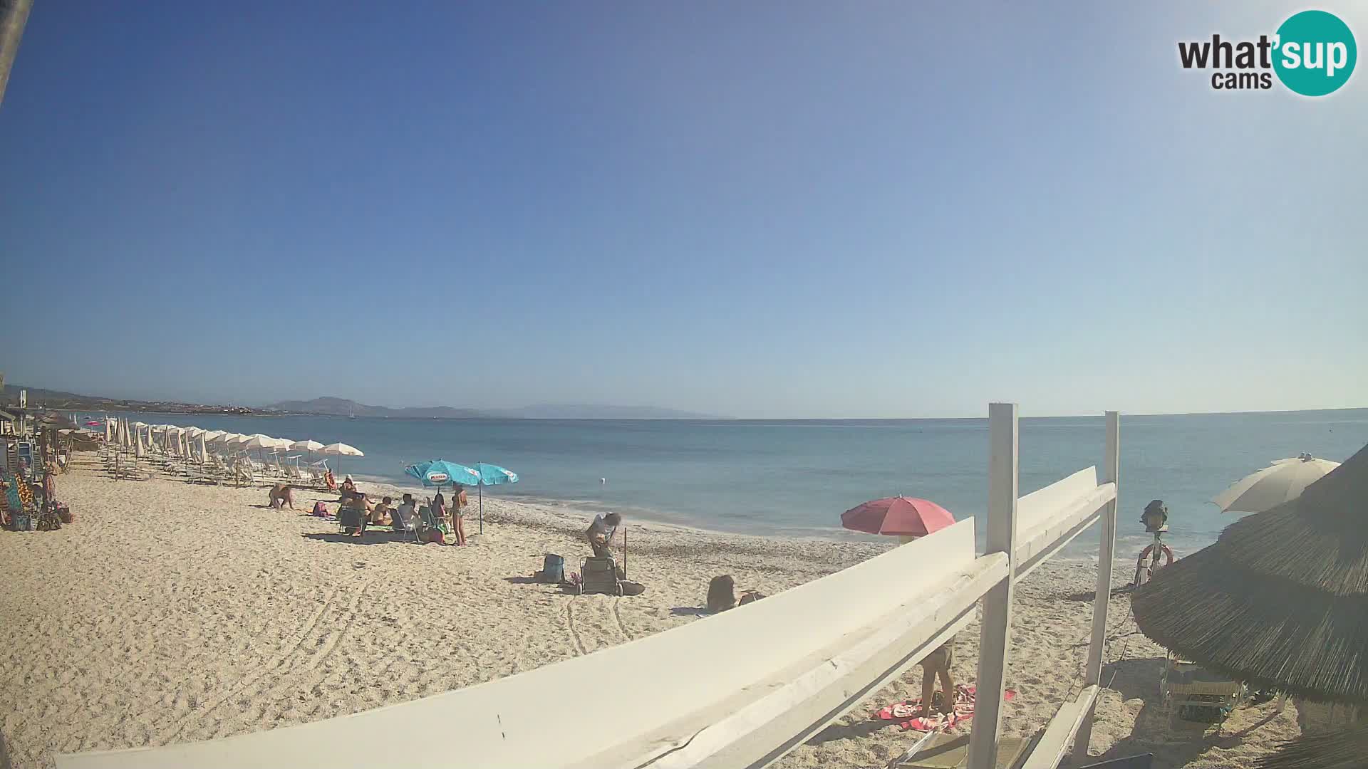 Strand Le Saline webcam Stintino | Sardinien