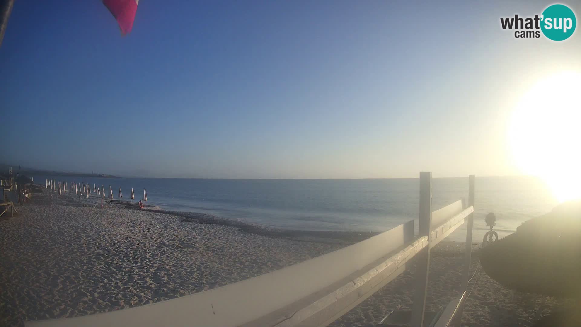 Spletna kamera plaža Le Saline Stintino | Sardinija