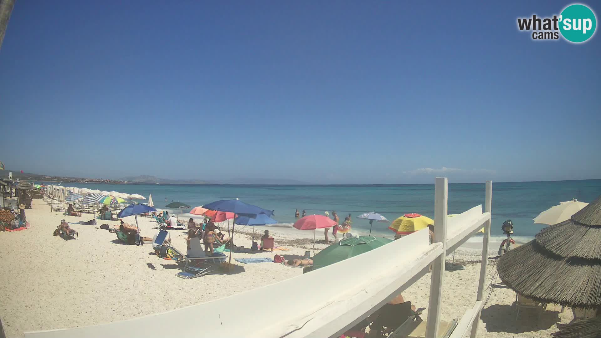 Web kamera plaža Le Saline Stintino | Sardinija