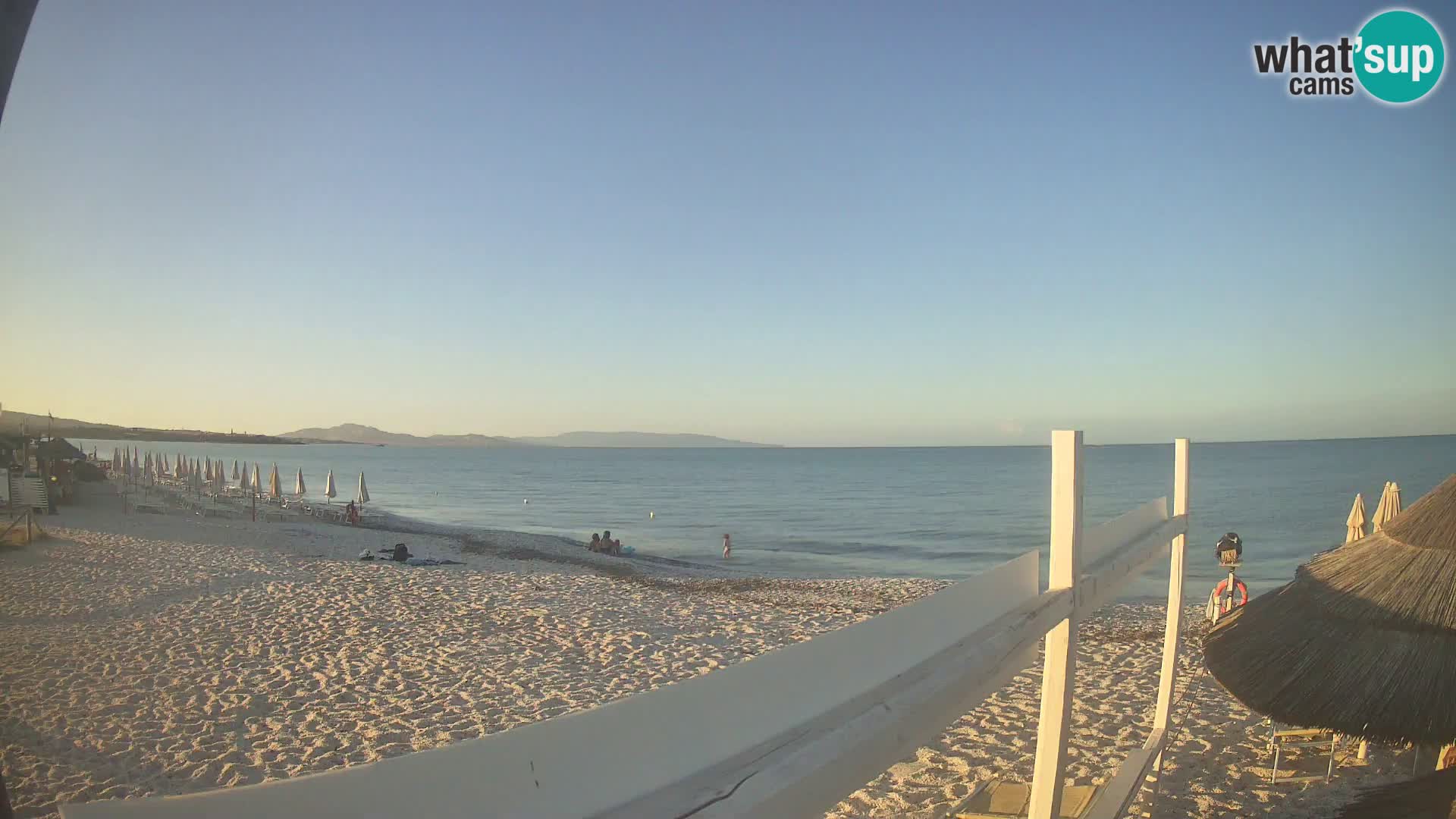 Strand Le Saline webcam Stintino | Sardinien
