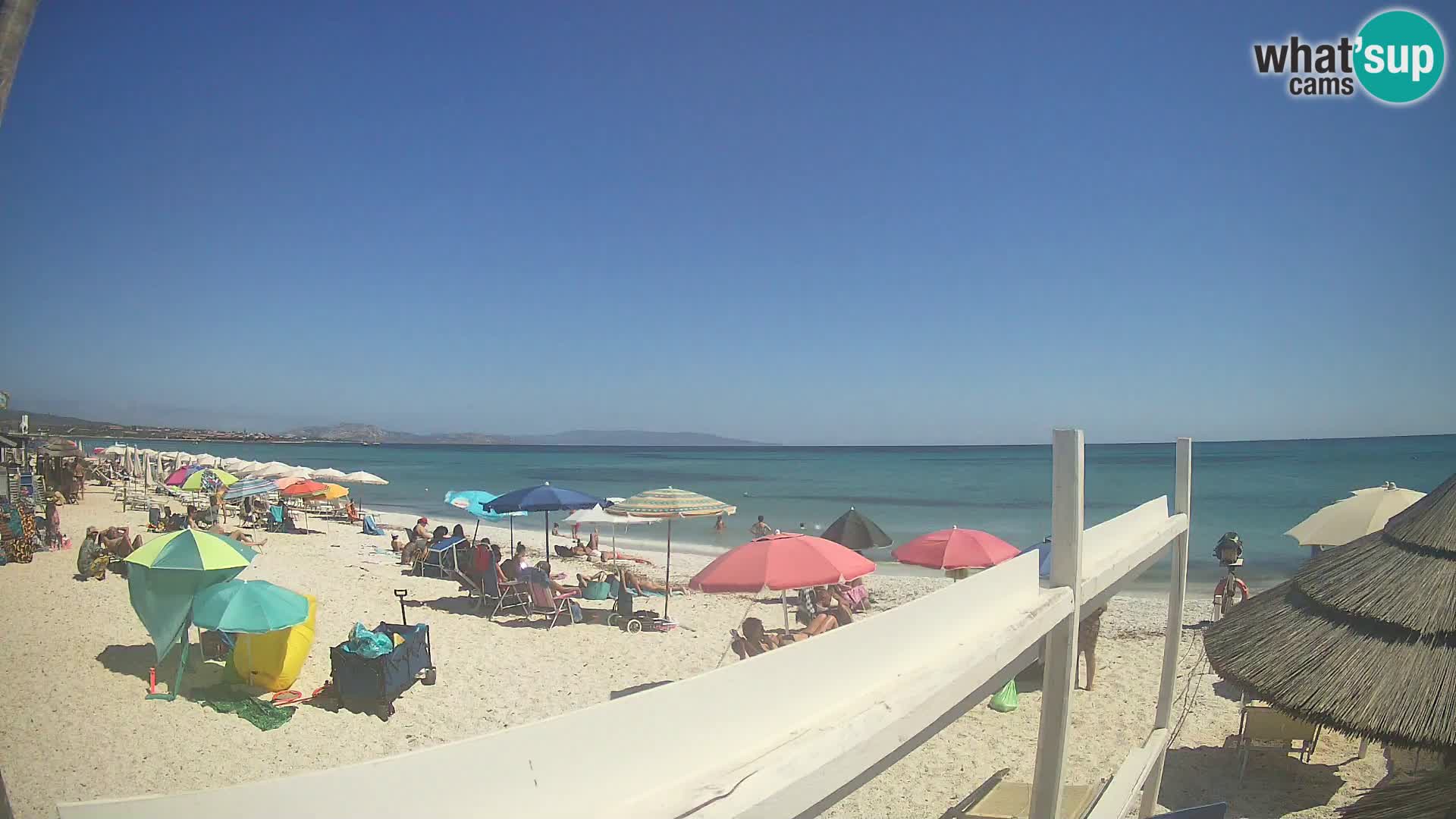 Camera en vivo Playa Le Saline Stintino | Cerdeña