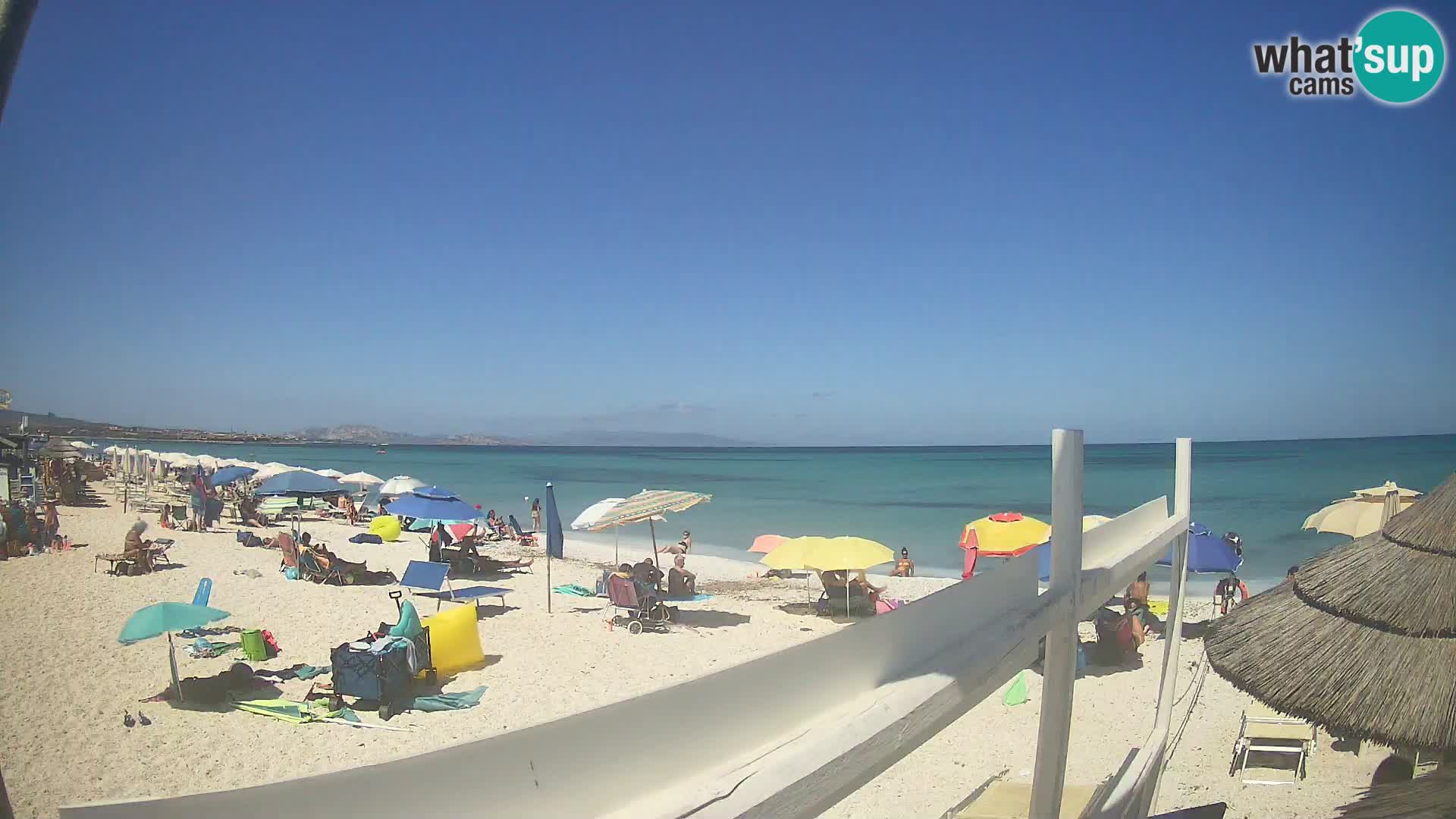 Strand Le Saline webcam Stintino | Sardinien