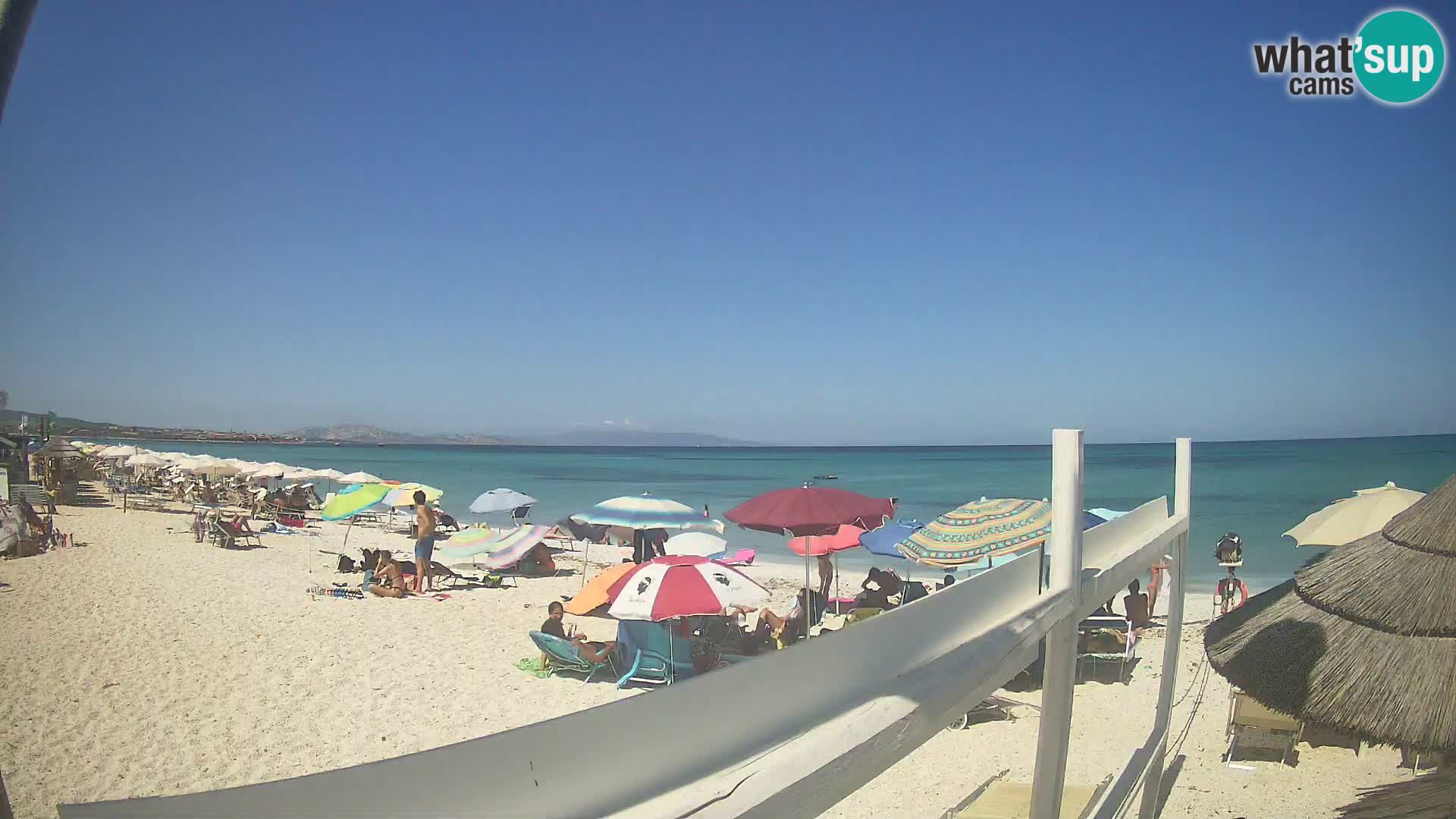 Strand Le Saline webcam Stintino | Sardinien
