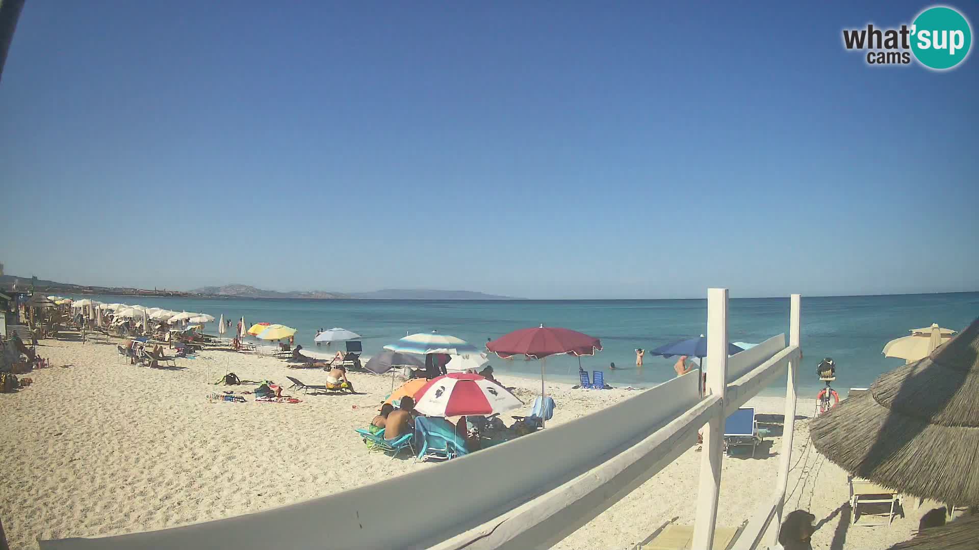 Web kamera plaža Le Saline Stintino | Sardinija