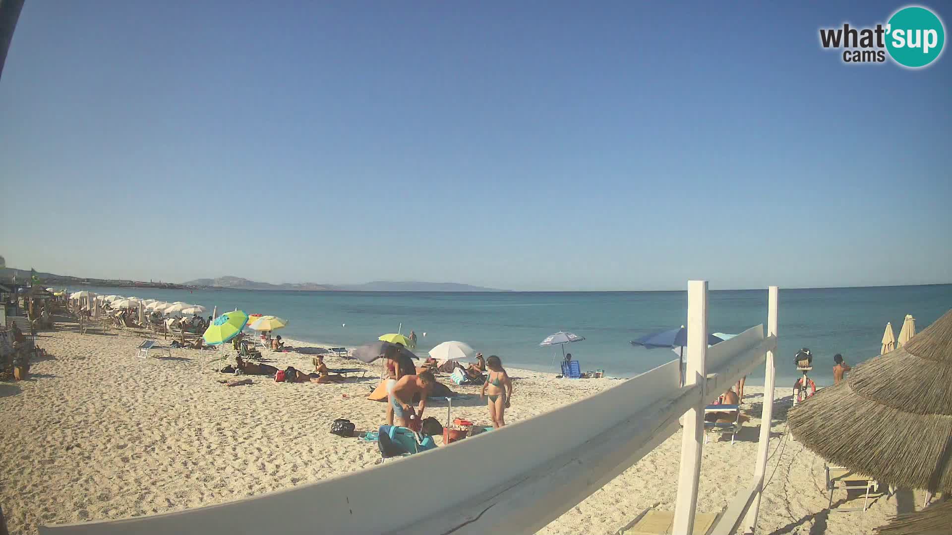Strand Le Saline webcam Stintino | Sardinien