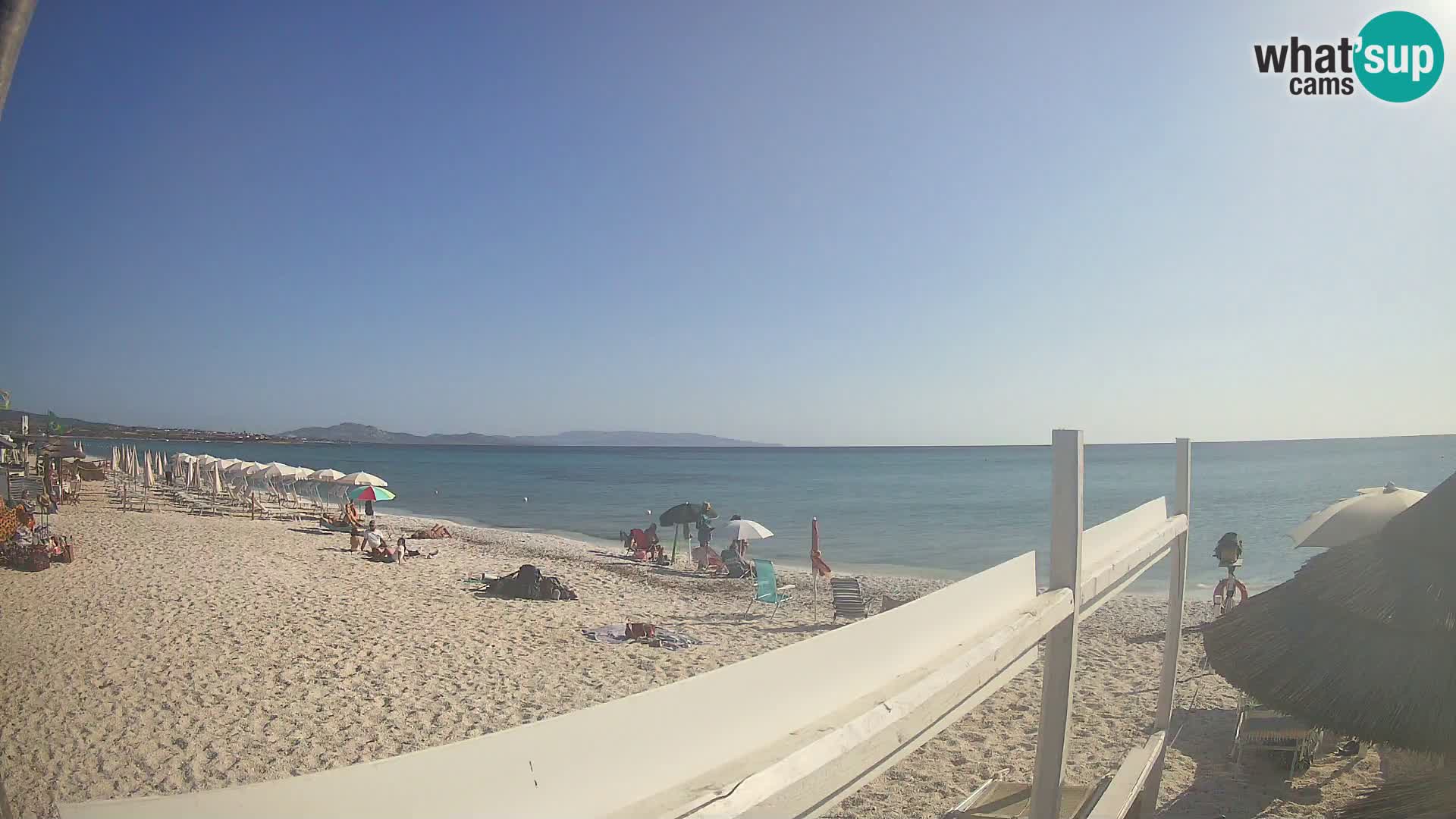 Spletna kamera plaža Le Saline Stintino | Sardinija