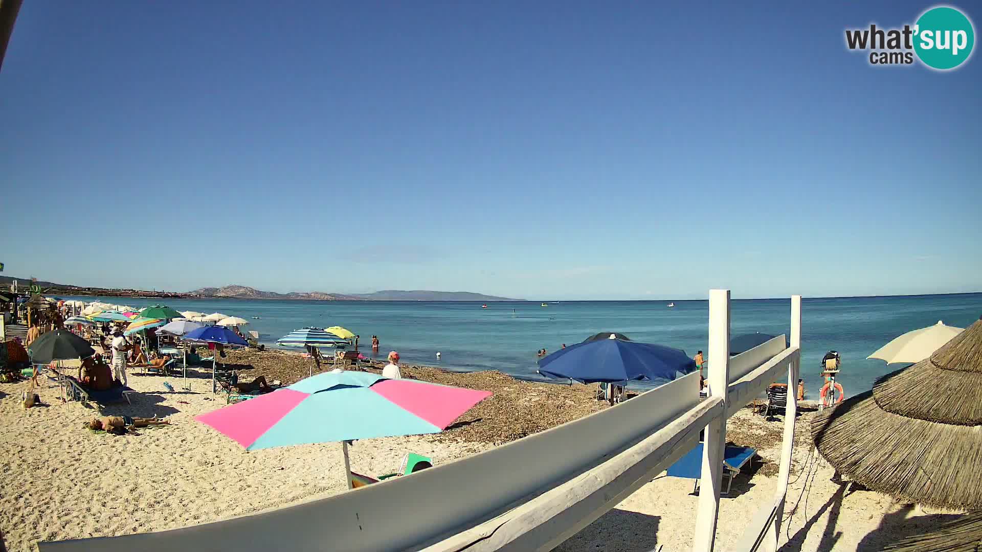 Livecam plage Le Saline Stintino | Sardaigne