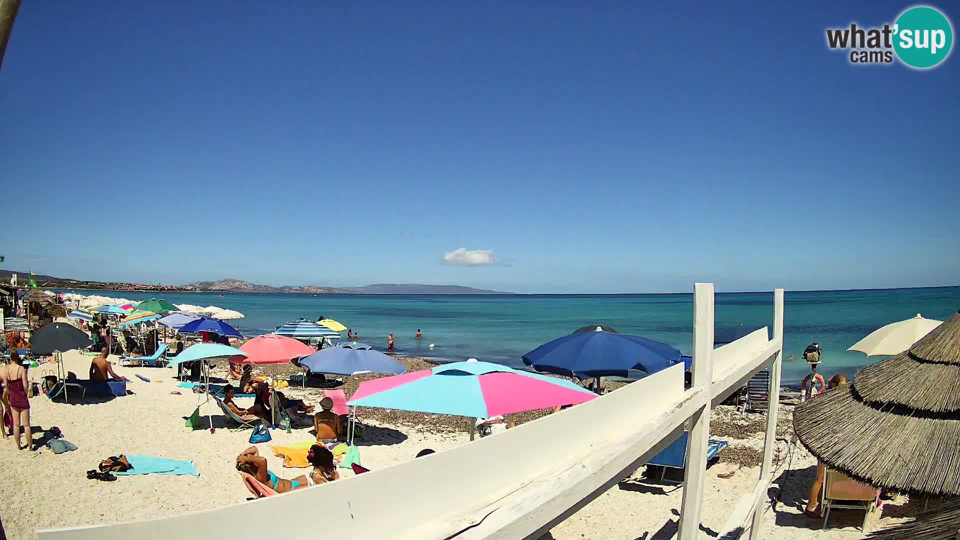 Camera en vivo Playa Le Saline Stintino | Cerdeña