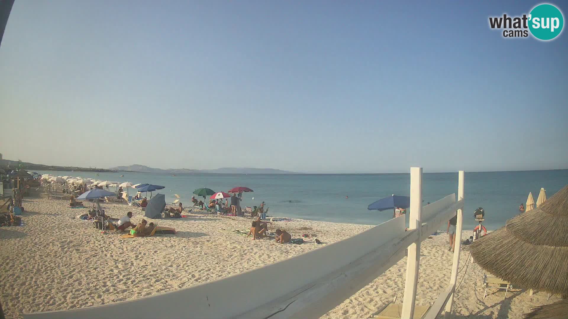 Camera en vivo Playa Le Saline Stintino | Cerdeña