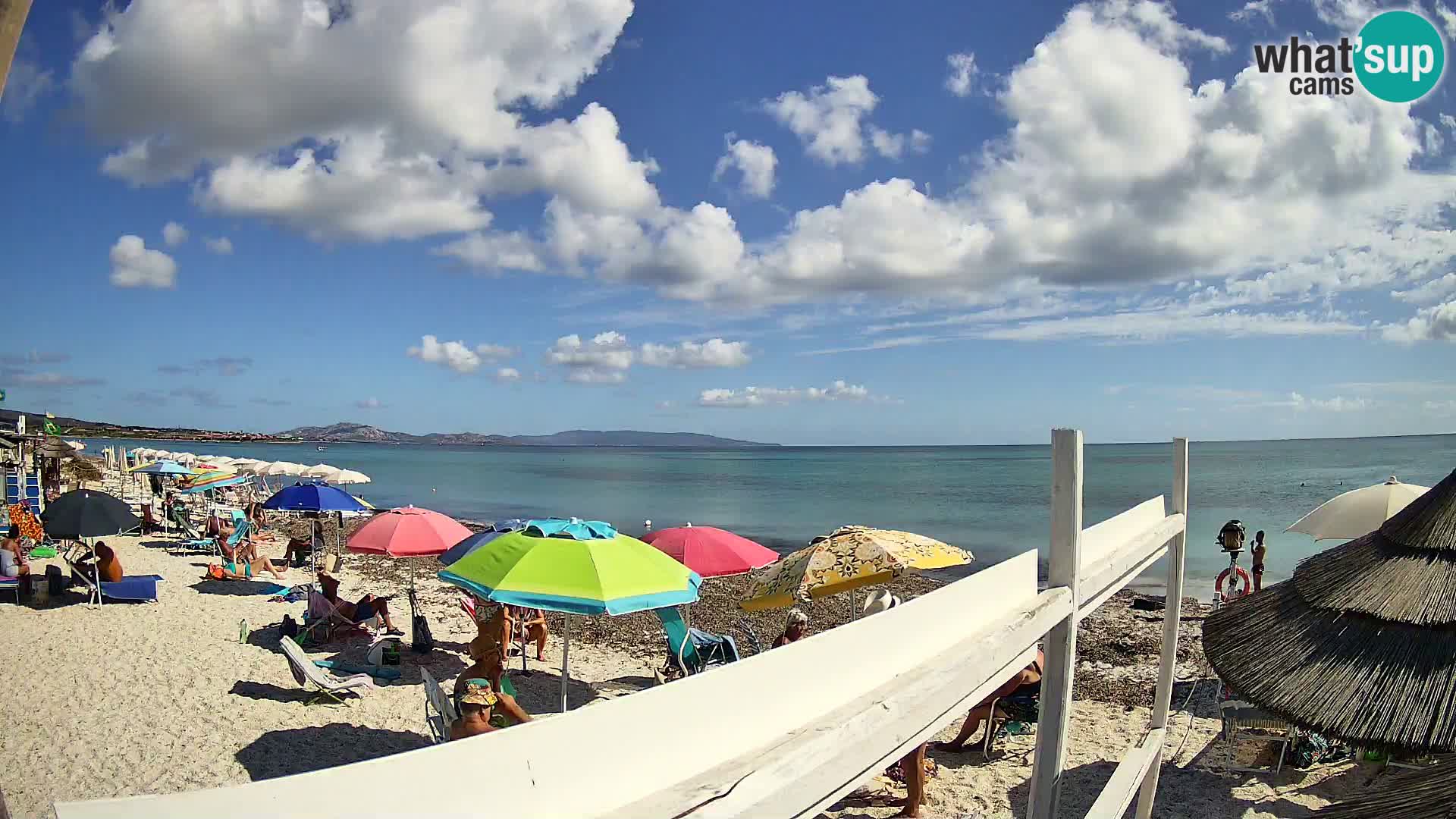 Spletna kamera plaža Le Saline Stintino | Sardinija