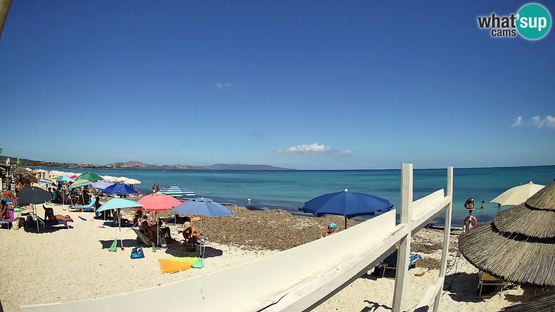 Strand Le Saline webcam Stintino | Sardinien