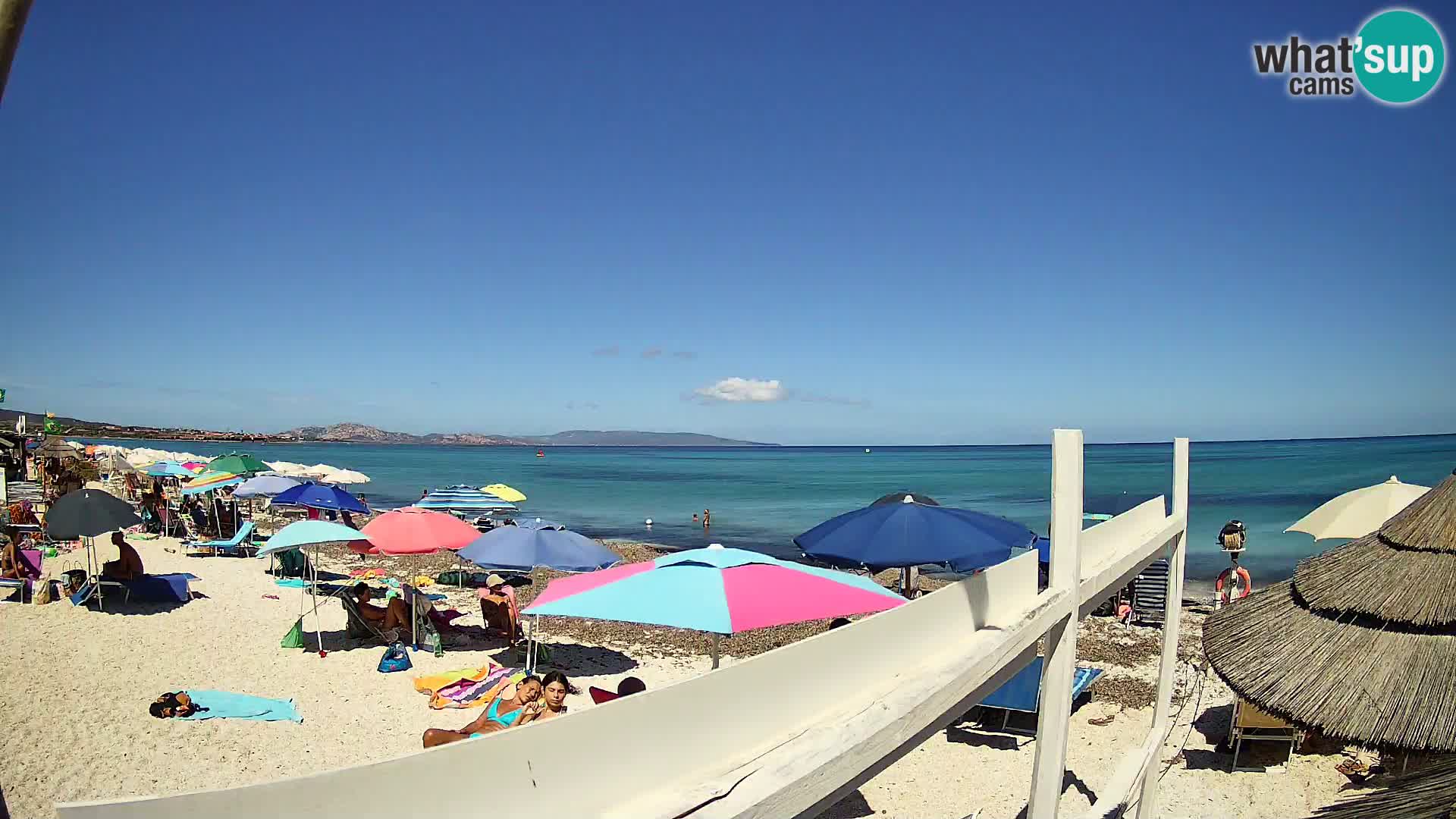 Camera en vivo Playa Le Saline Stintino | Cerdeña