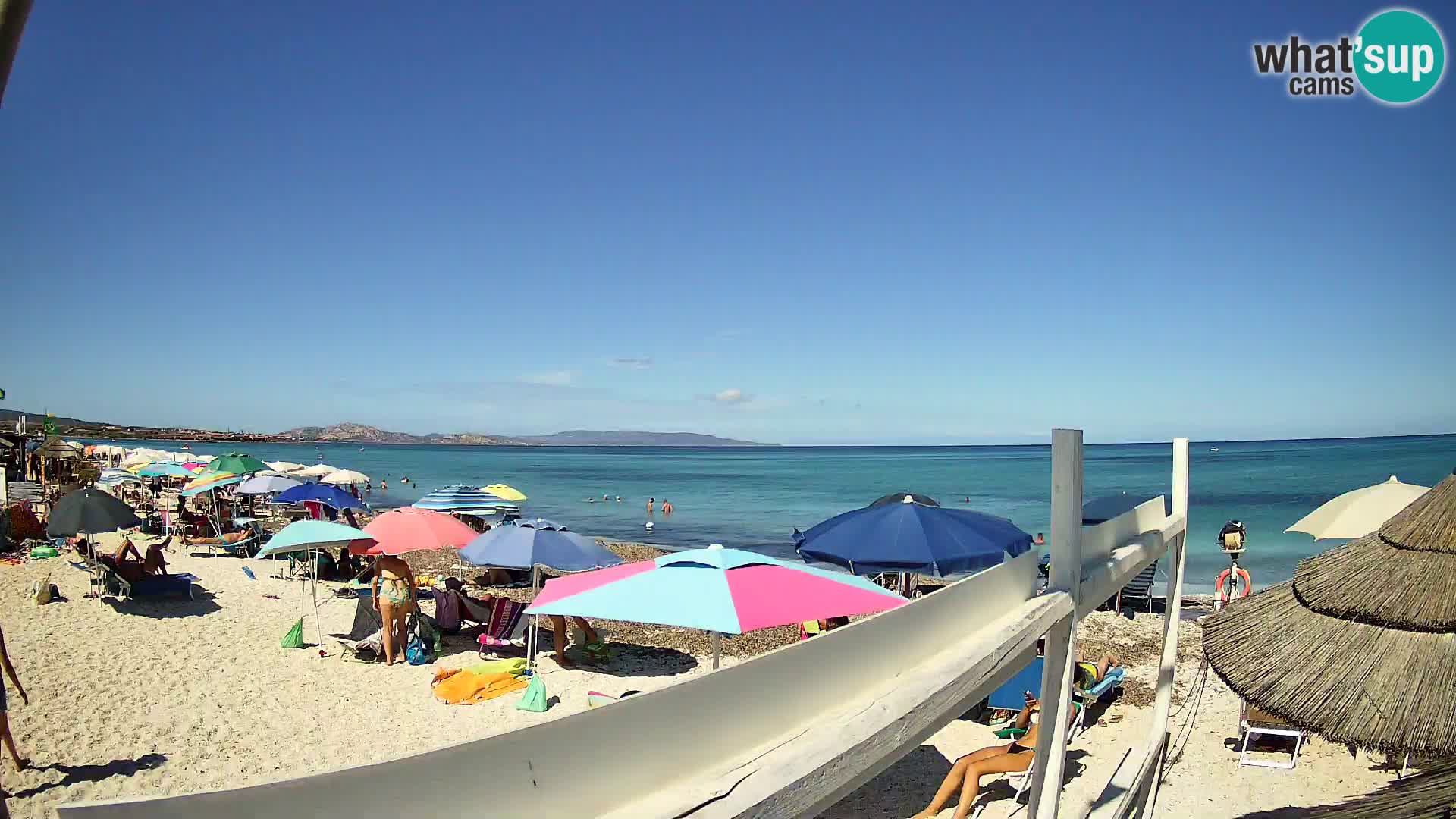 Strand Le Saline webcam Stintino | Sardinien