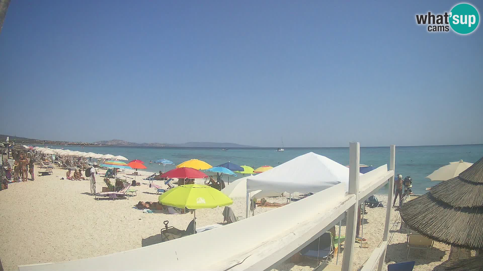 Strand Le Saline webcam Stintino | Sardinien