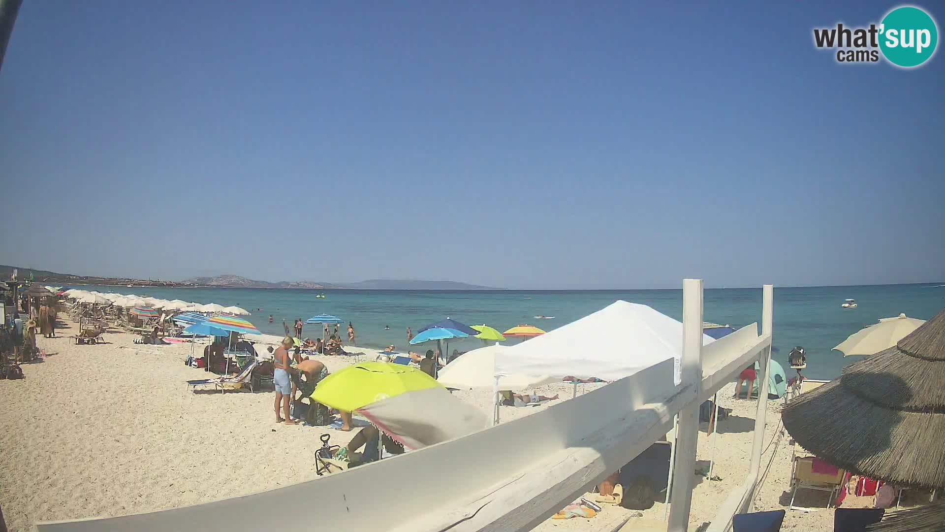 Spletna kamera plaža Le Saline Stintino | Sardinija