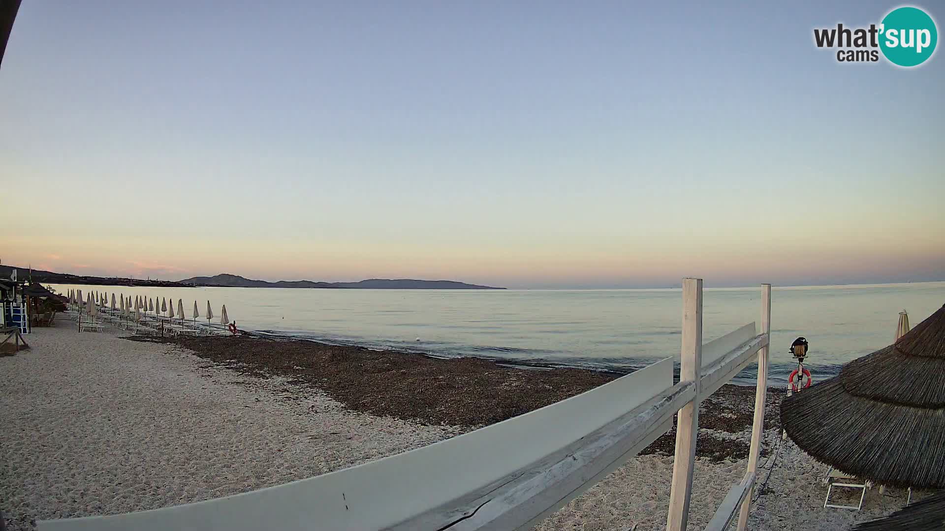 Spletna kamera plaža Le Saline Stintino | Sardinija