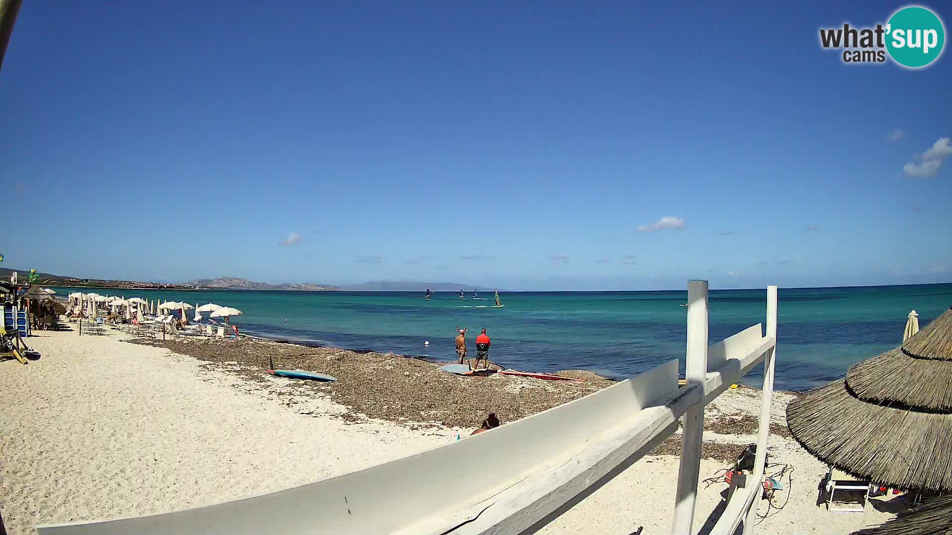 Livecam plage Le Saline Stintino | Sardaigne