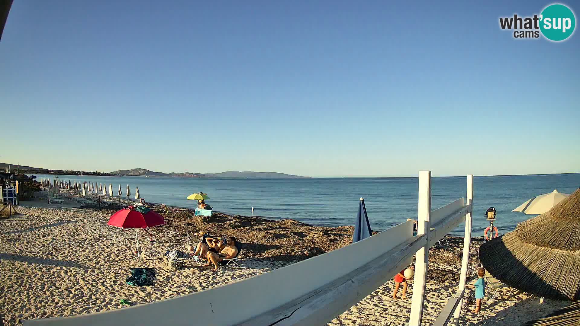 Spletna kamera plaža Le Saline Stintino | Sardinija