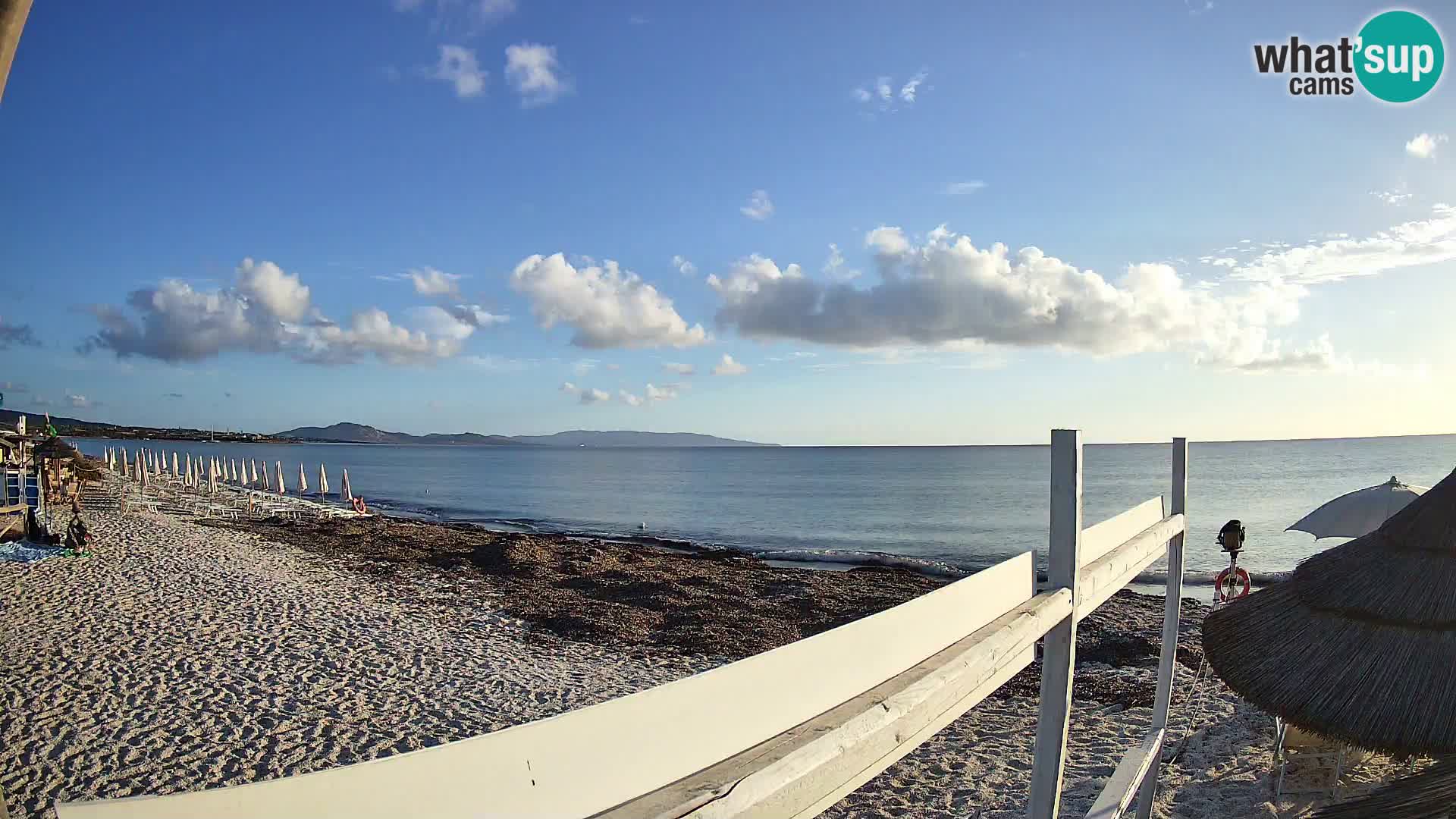 Spletna kamera plaža Le Saline Stintino | Sardinija