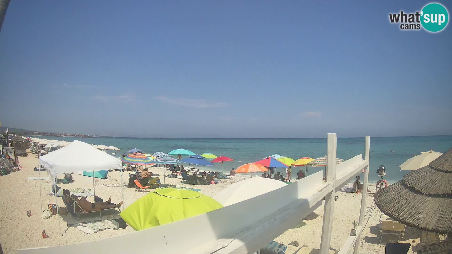 Strand Le Saline webcam Stintino | Sardinien