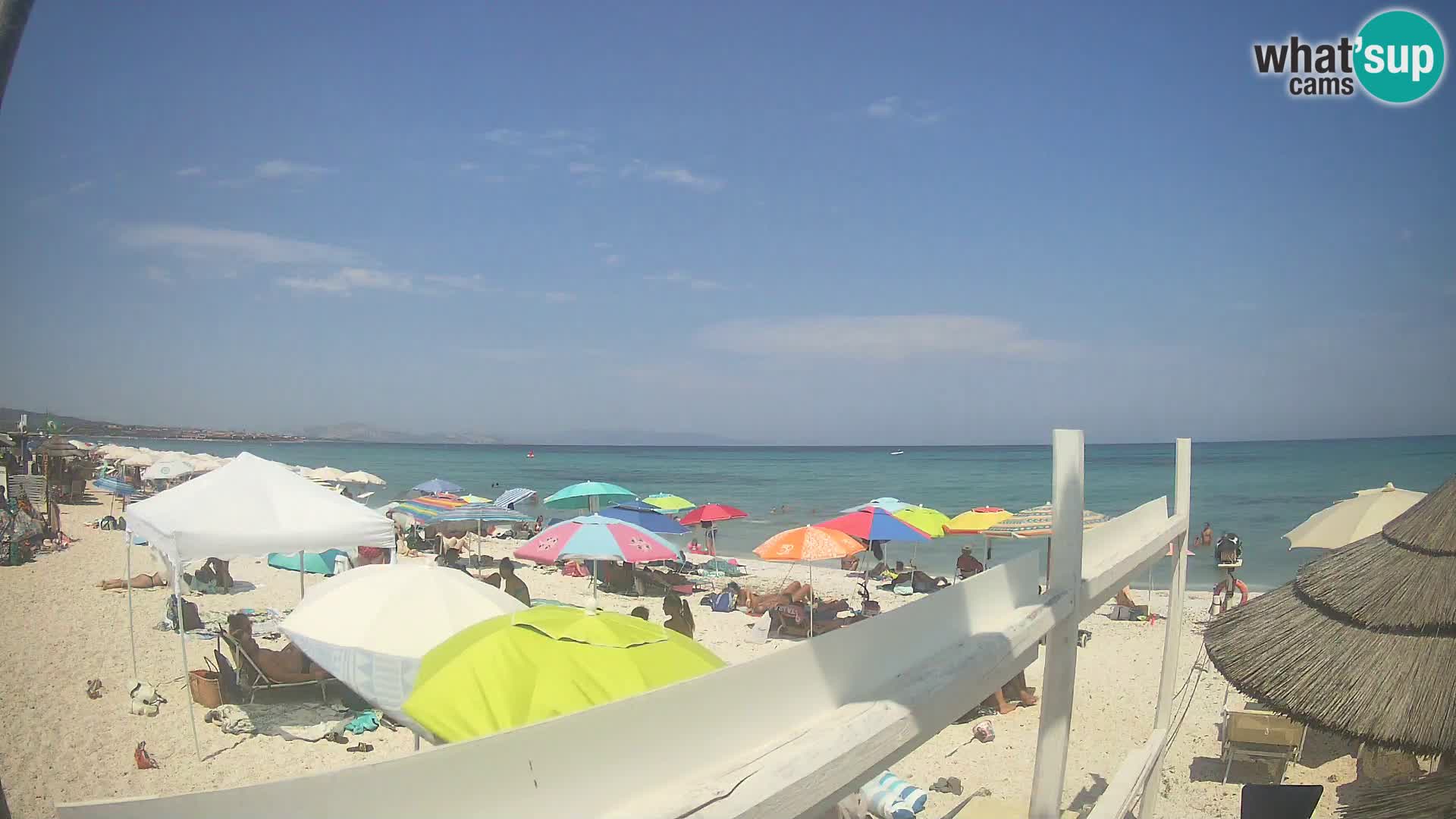 Livecam plage Le Saline Stintino | Sardaigne