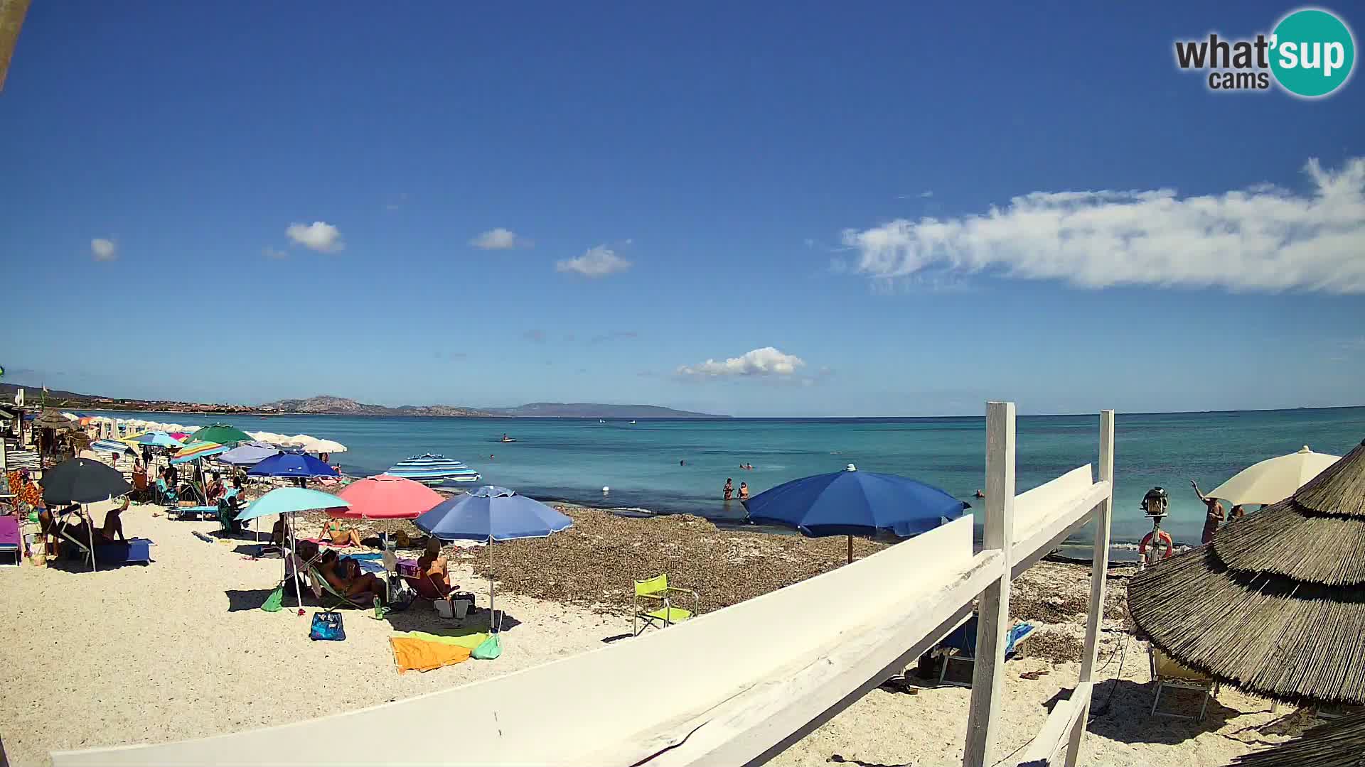 Livecam plage Le Saline Stintino | Sardaigne