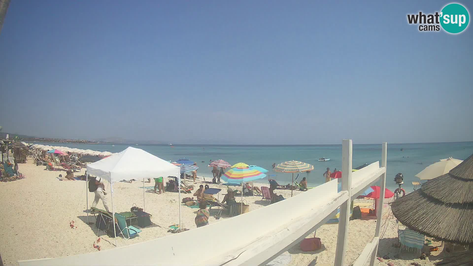Livecam plage Le Saline Stintino | Sardaigne