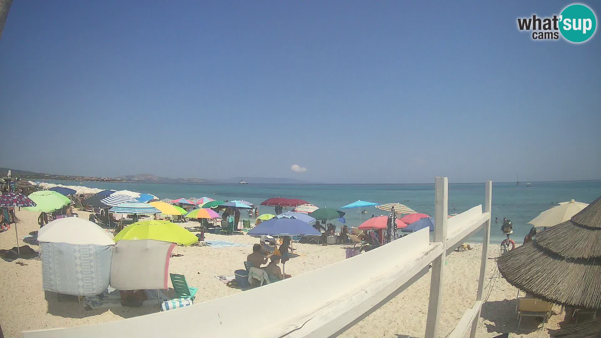Strand Le Saline webcam Stintino | Sardinien