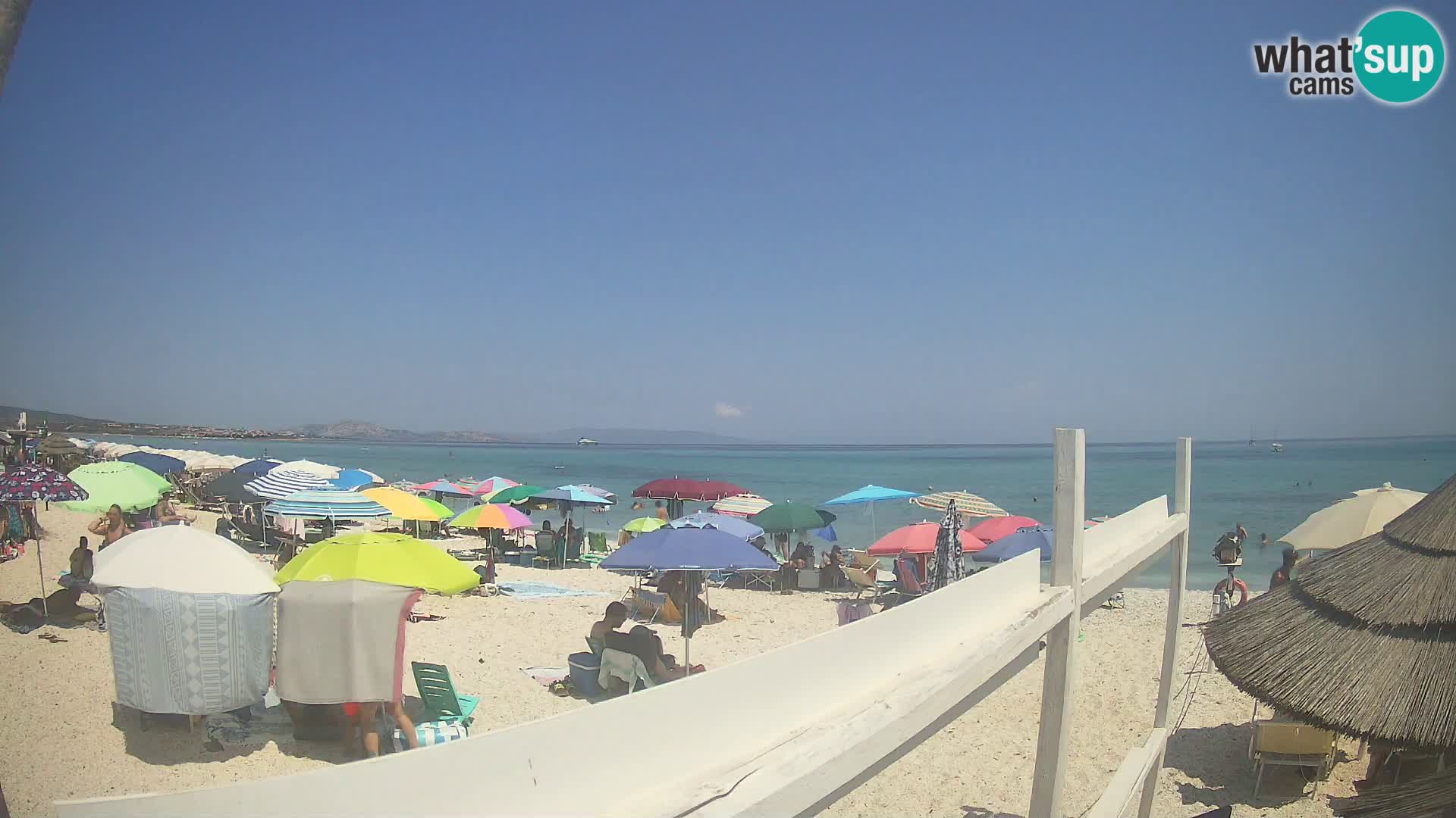 Strand Le Saline webcam Stintino | Sardinien