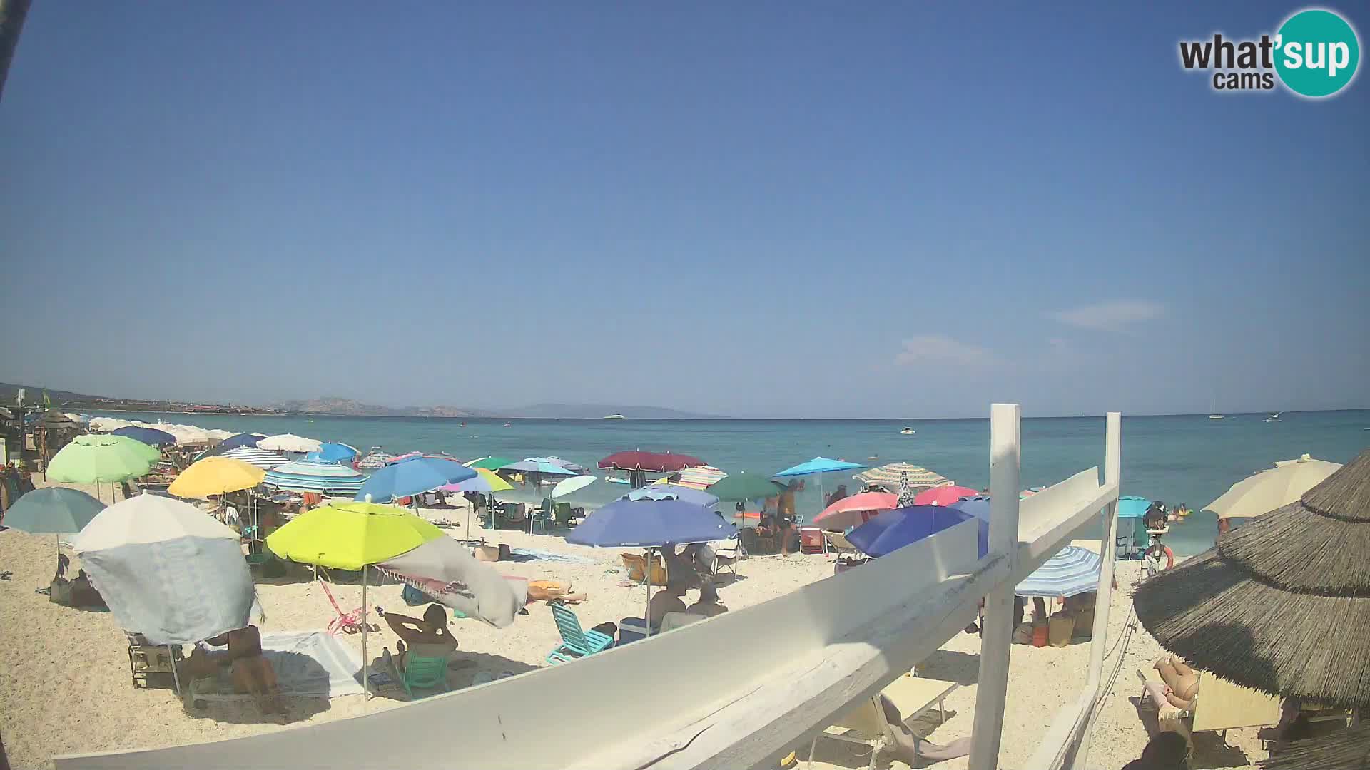 Spletna kamera plaža Le Saline Stintino | Sardinija