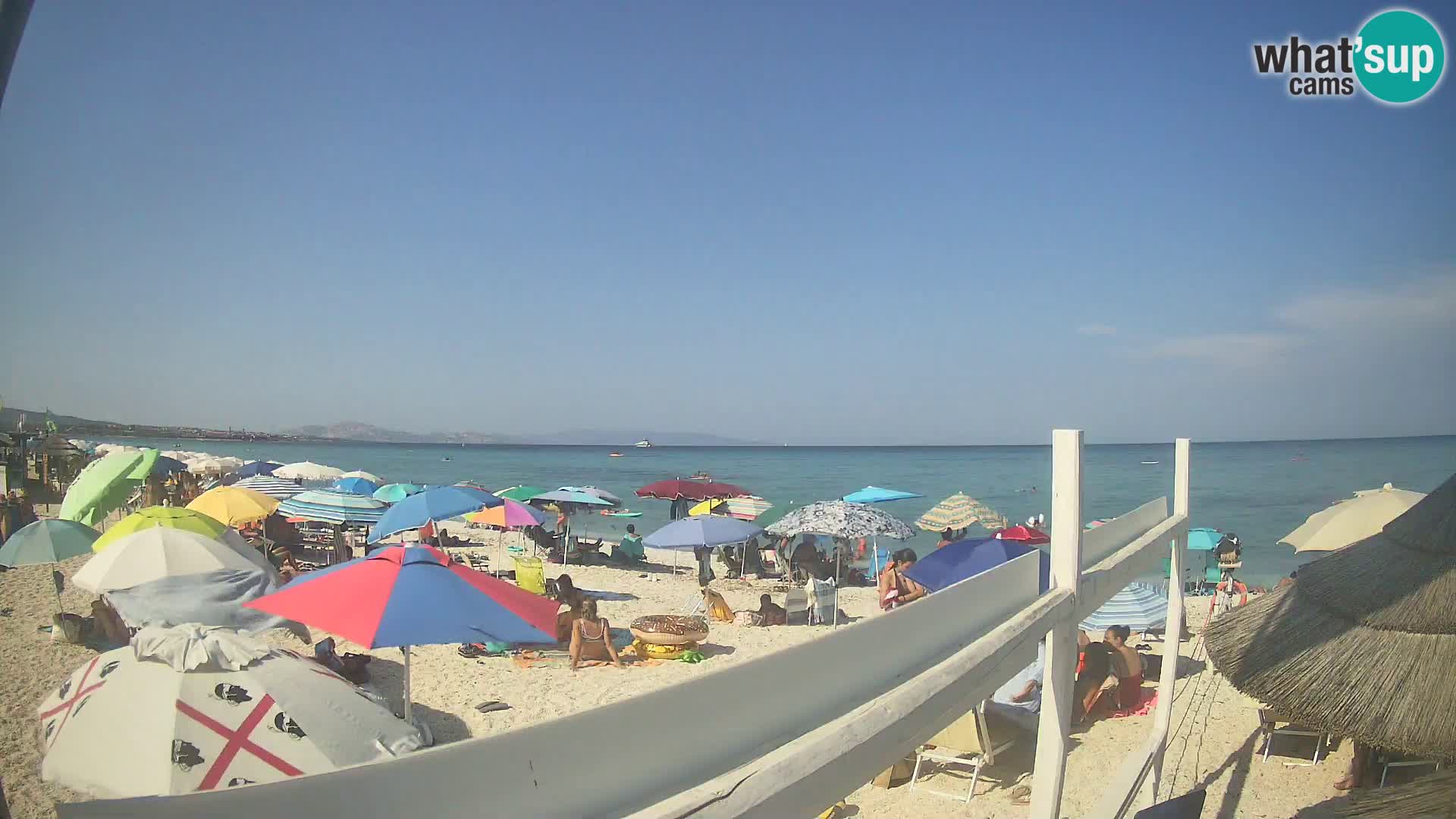 Spletna kamera plaža Le Saline Stintino | Sardinija