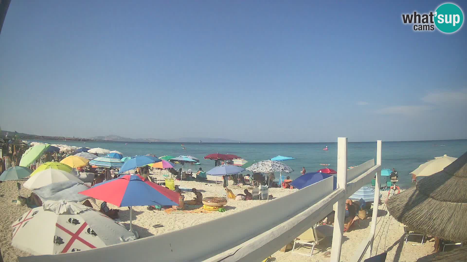 Spletna kamera plaža Le Saline Stintino | Sardinija