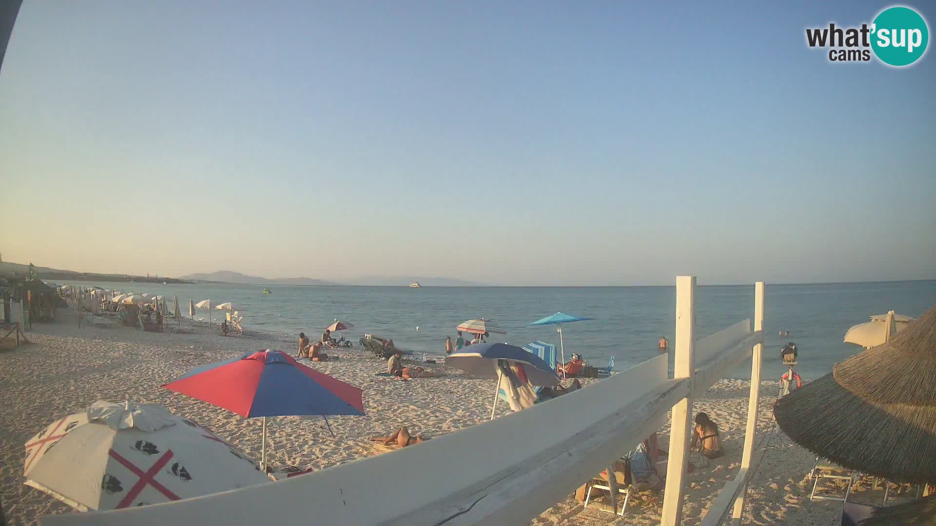 Spletna kamera plaža Le Saline Stintino | Sardinija