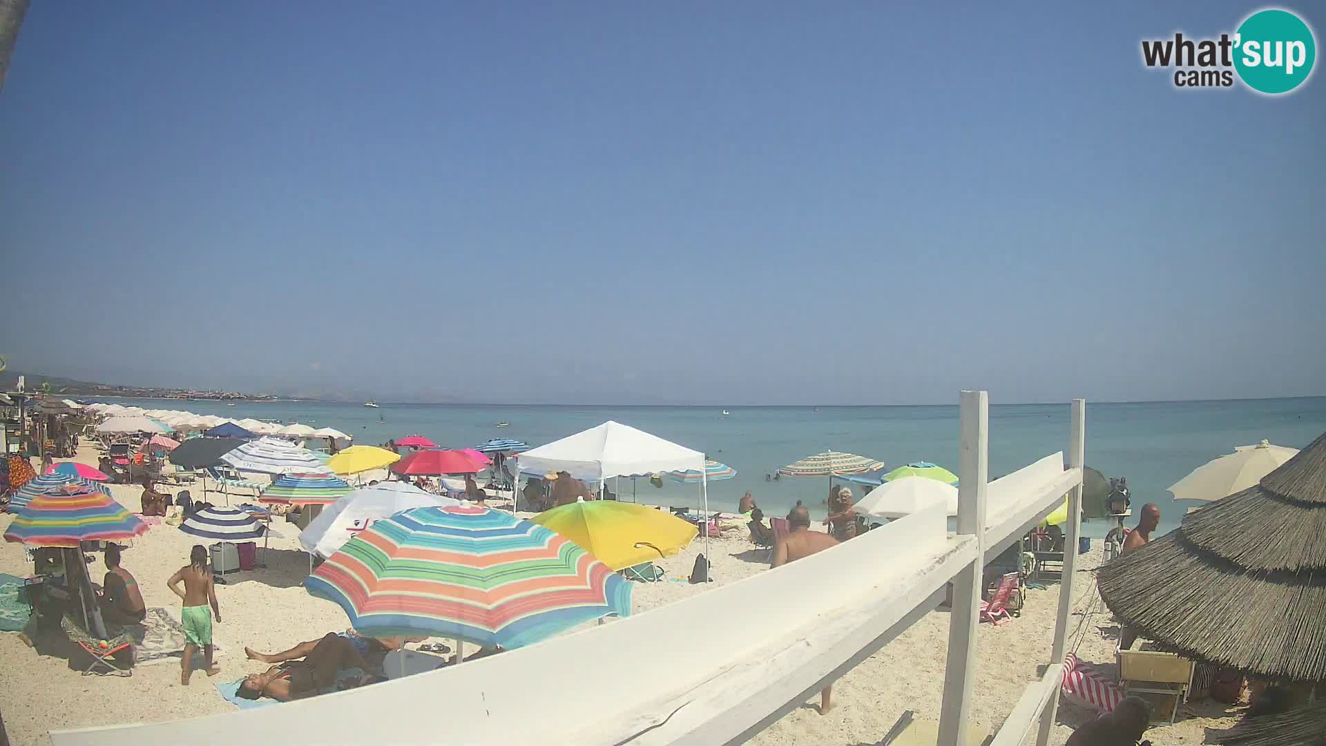 Strand Le Saline webcam Stintino | Sardinien